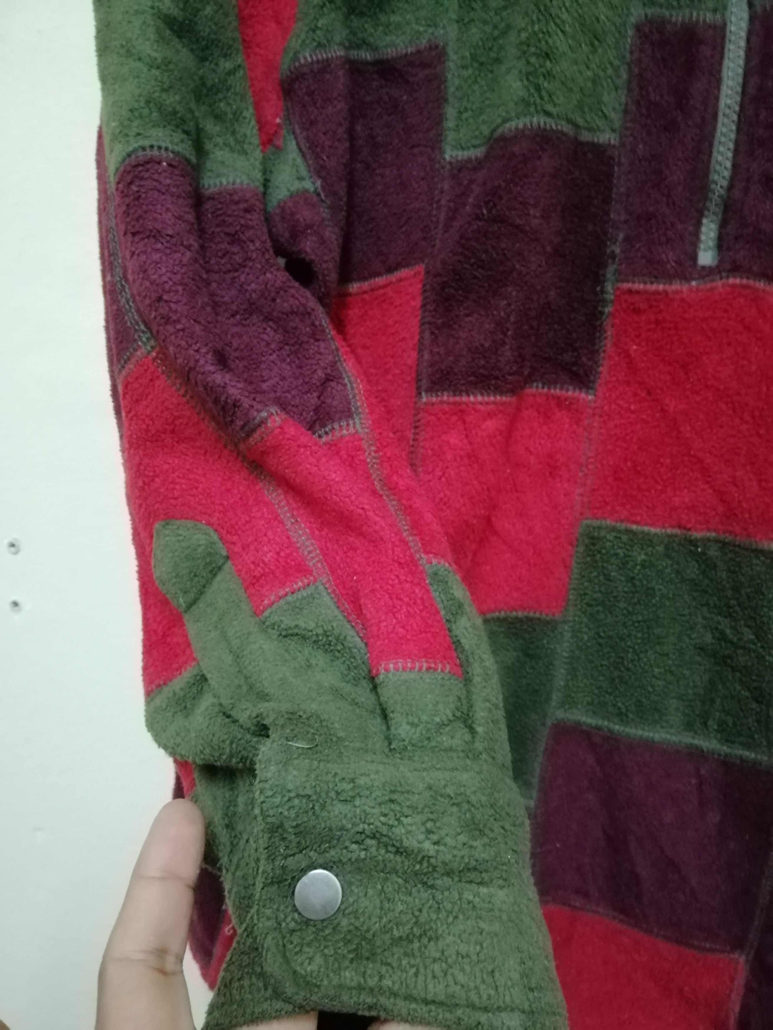 Designer × Japanese Brand JAPANESE BRAND DESIGN PATCHWORK FLEECE JACKET STYLE Size US M / EU 48-50 / 2 - 4 Thumbnail