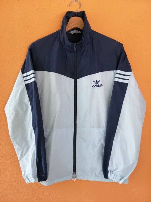 Adidas Vintage 80s Adidas Windbreaker Jacket Size US M / EU 48-50 / 2 - 5 Thumbnail