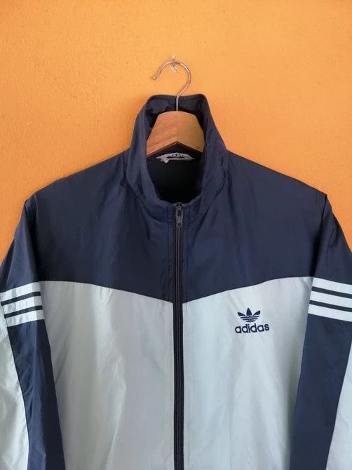 Adidas Vintage 80s Adidas Windbreaker Jacket Size US M / EU 48-50 / 2 - 6 Thumbnail