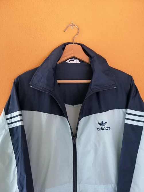 Adidas Vintage 80s Adidas Windbreaker Jacket Size US M / EU 48-50 / 2 - 3 Thumbnail