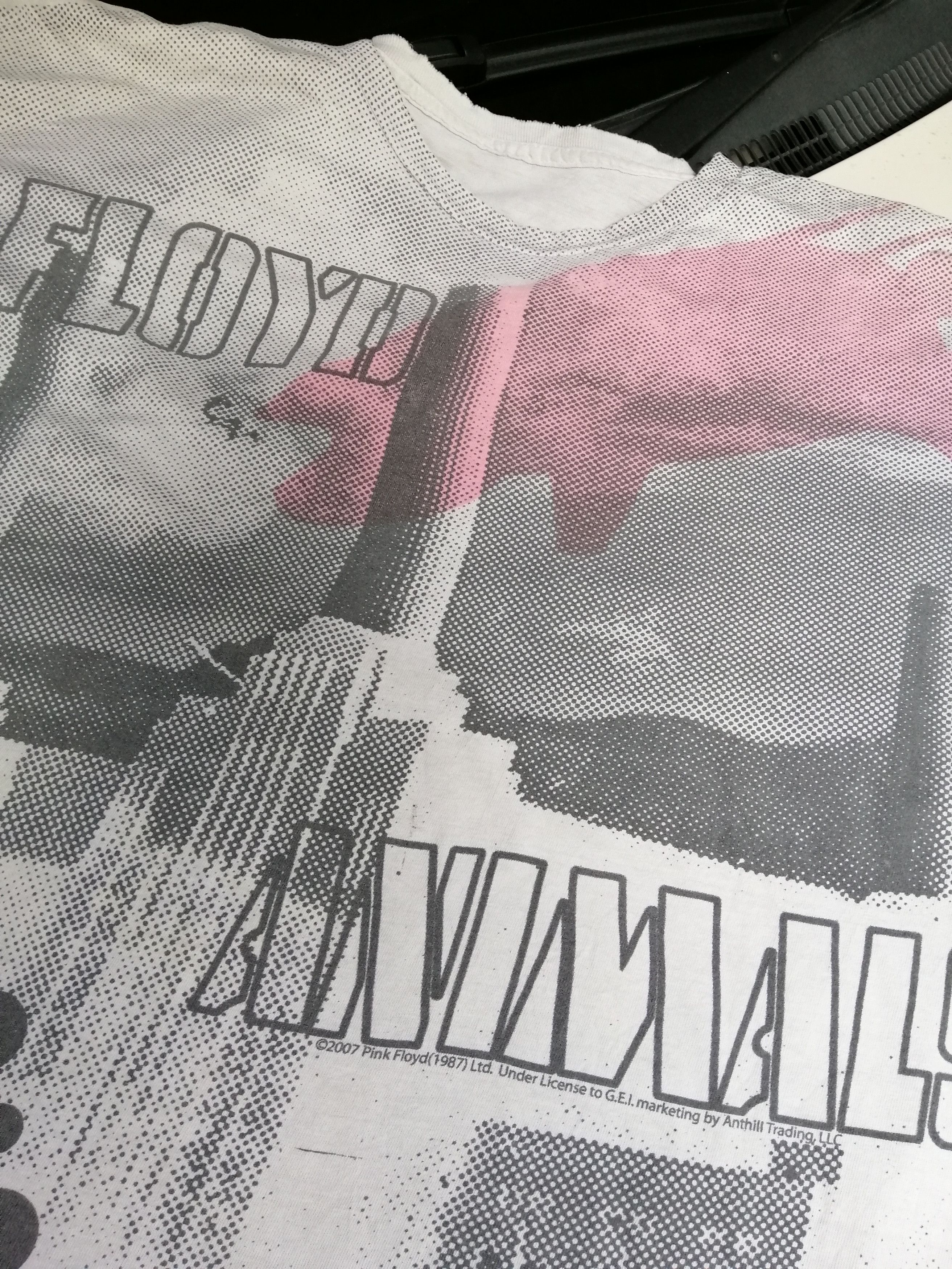 Pink Floyd Vintage Pink Floyd Animals Fullprint Tshirt Size US L / EU 52-54 / 3 - 8 Thumbnail