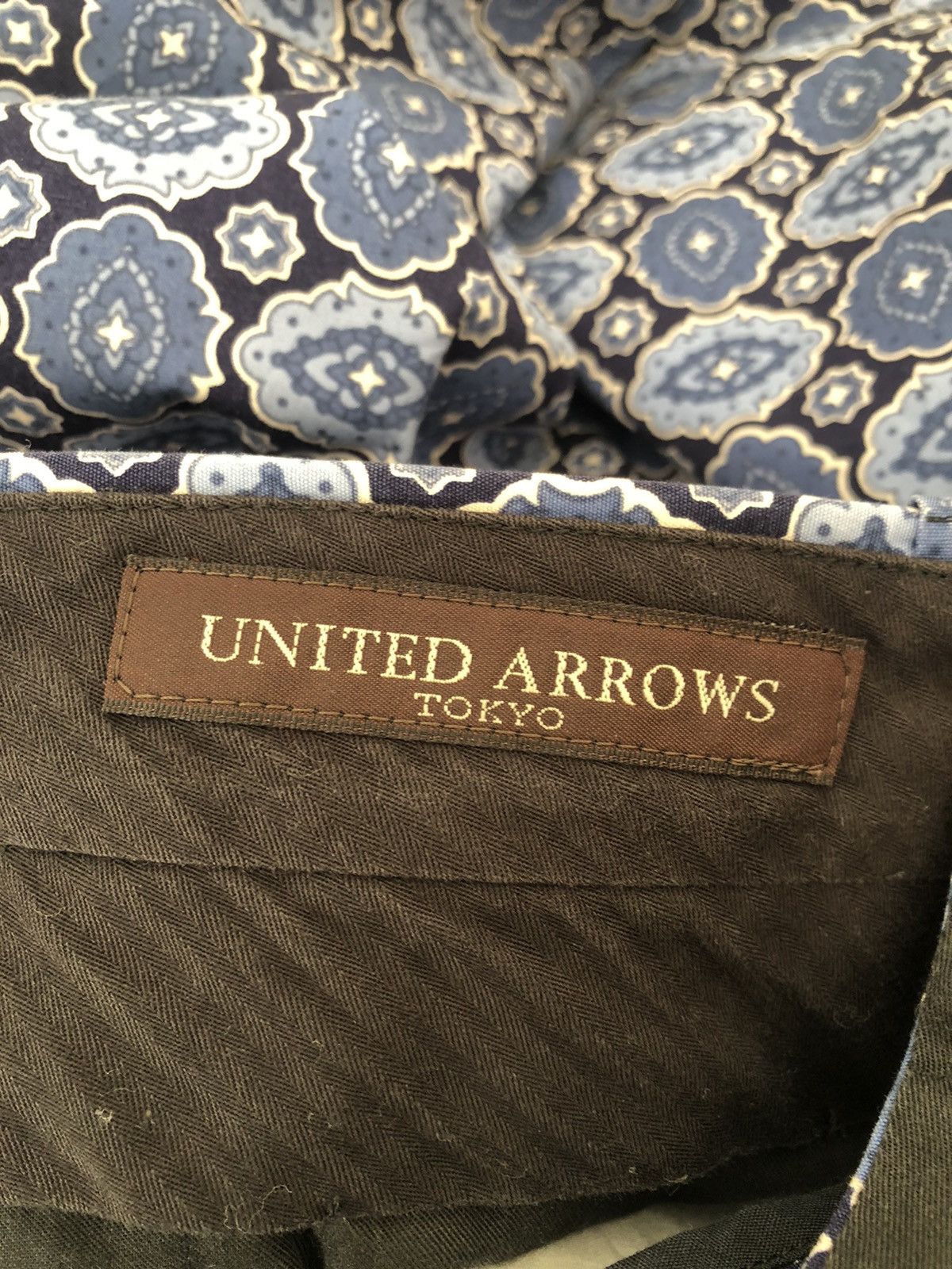 United Arrows Vintage United Arrows Tokyo Psychedelic Trouser Pant Size US 31 - 20 Thumbnail