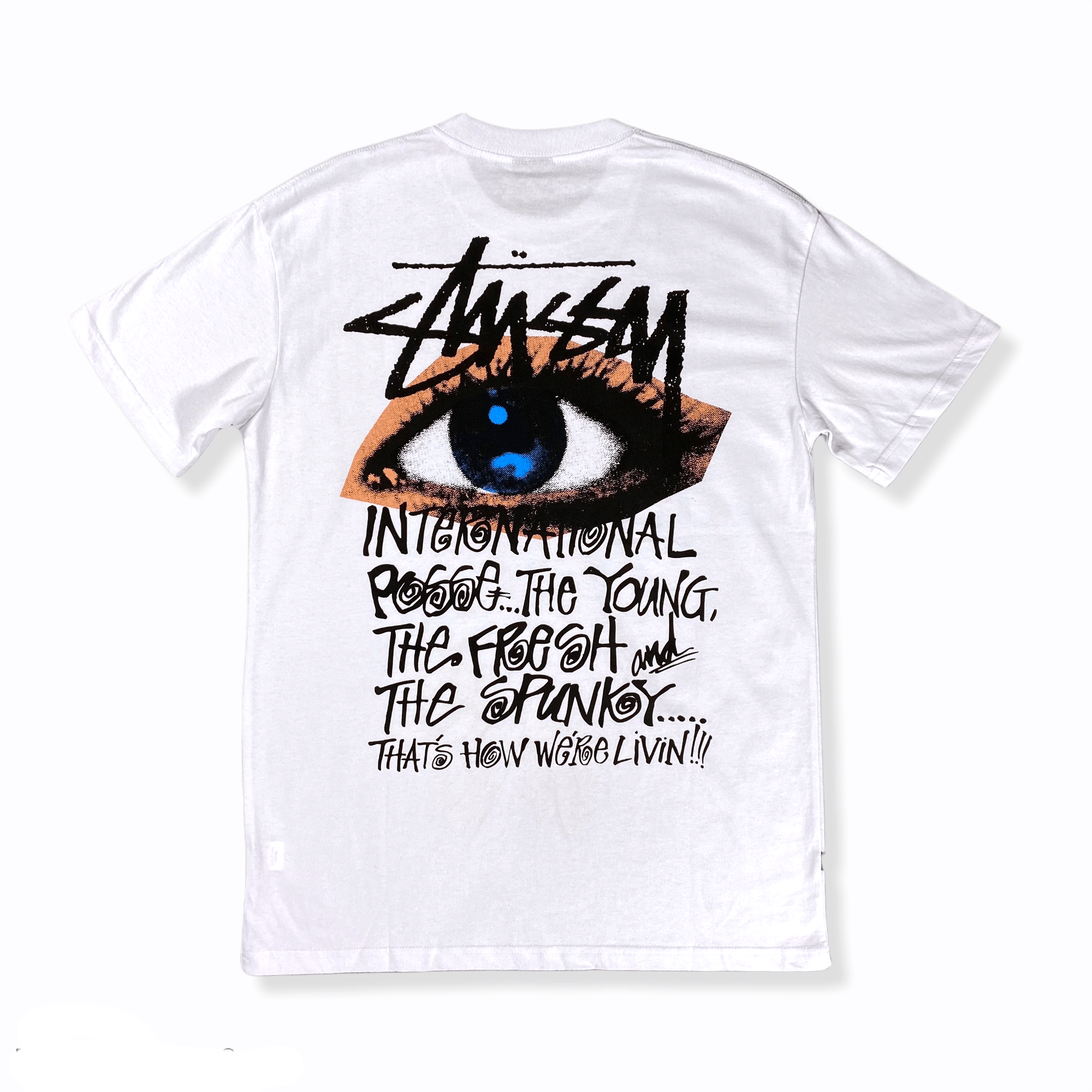 Stussy x Off White Virgil Abloh World Tour Tee