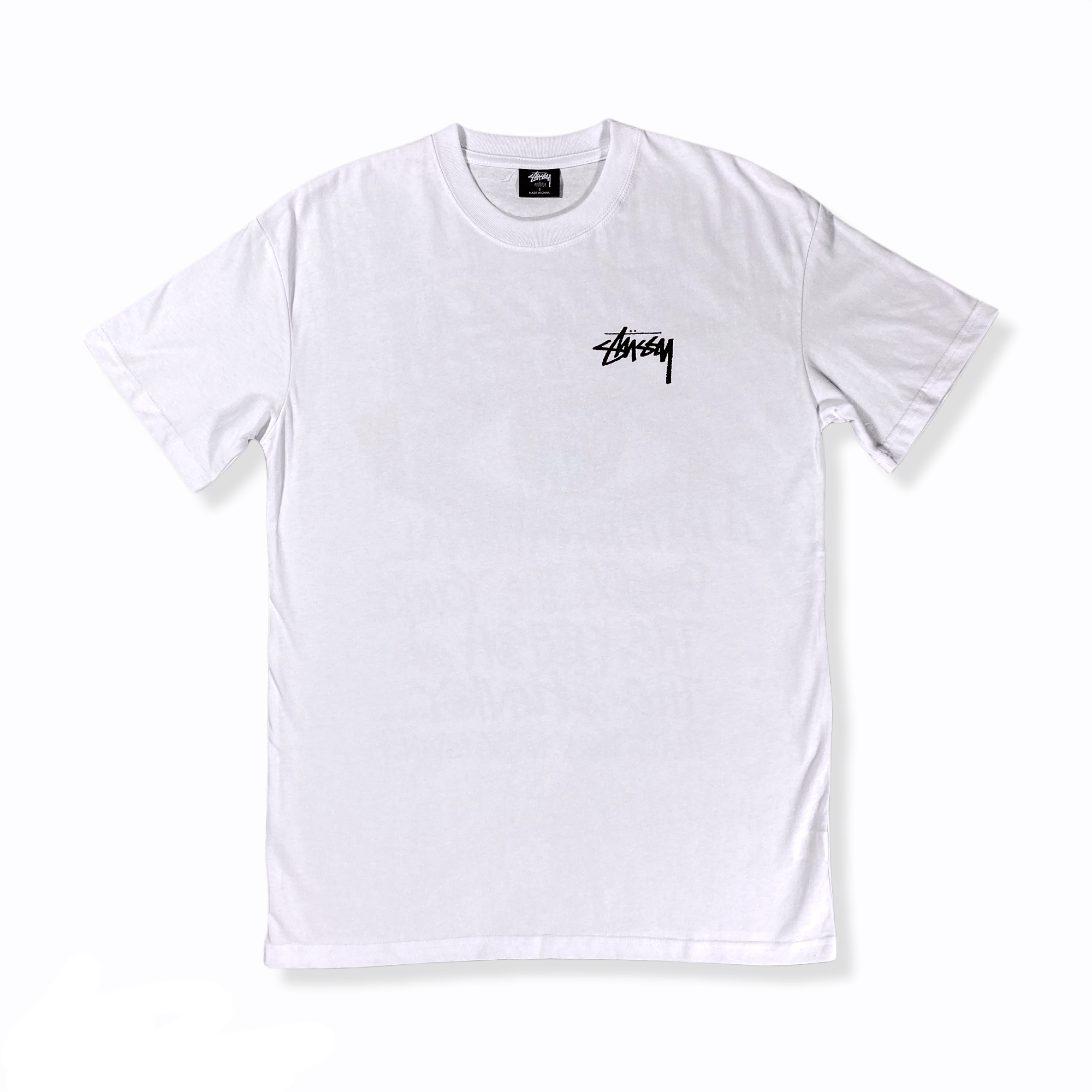 Streetwear × Stussy STUSSY OCULAR TEE WHITE | Grailed