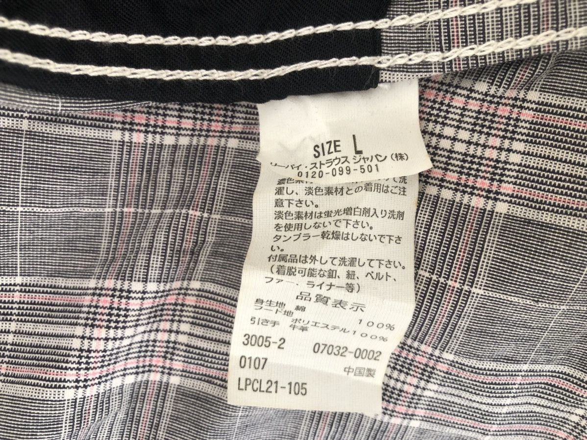 Levi's Vintage 2002 Levi’s Star Checks Moto Jacket Zipper Size US M / EU 48-50 / 2 - 14 Thumbnail