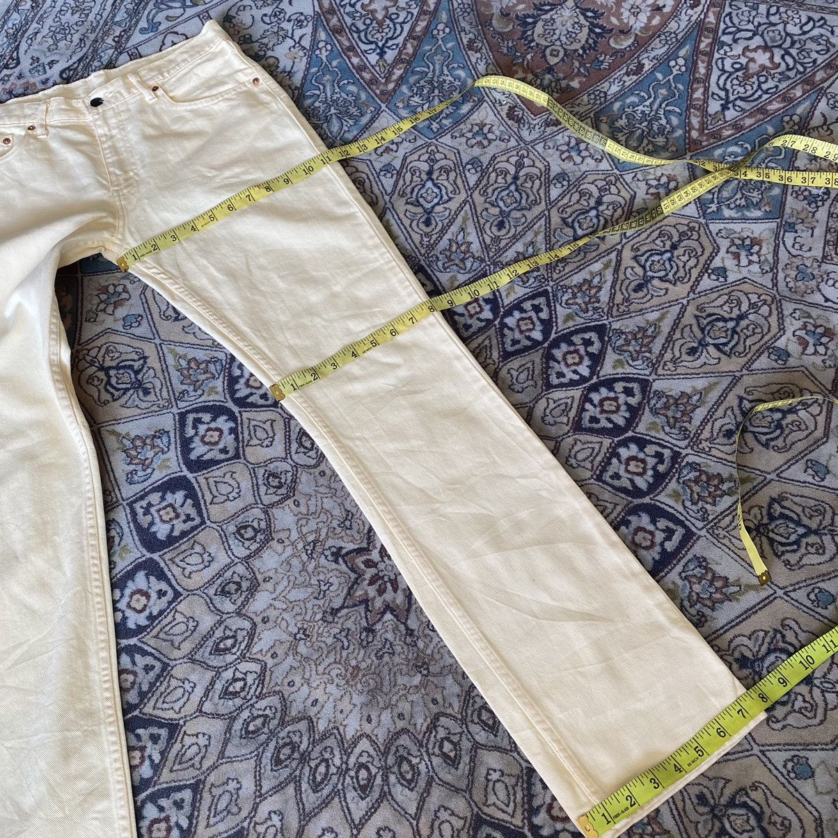 Levi's Vintage Levis 554 Jeans Straight Soft Yellow 29x32 Size US 29 - 18 Thumbnail