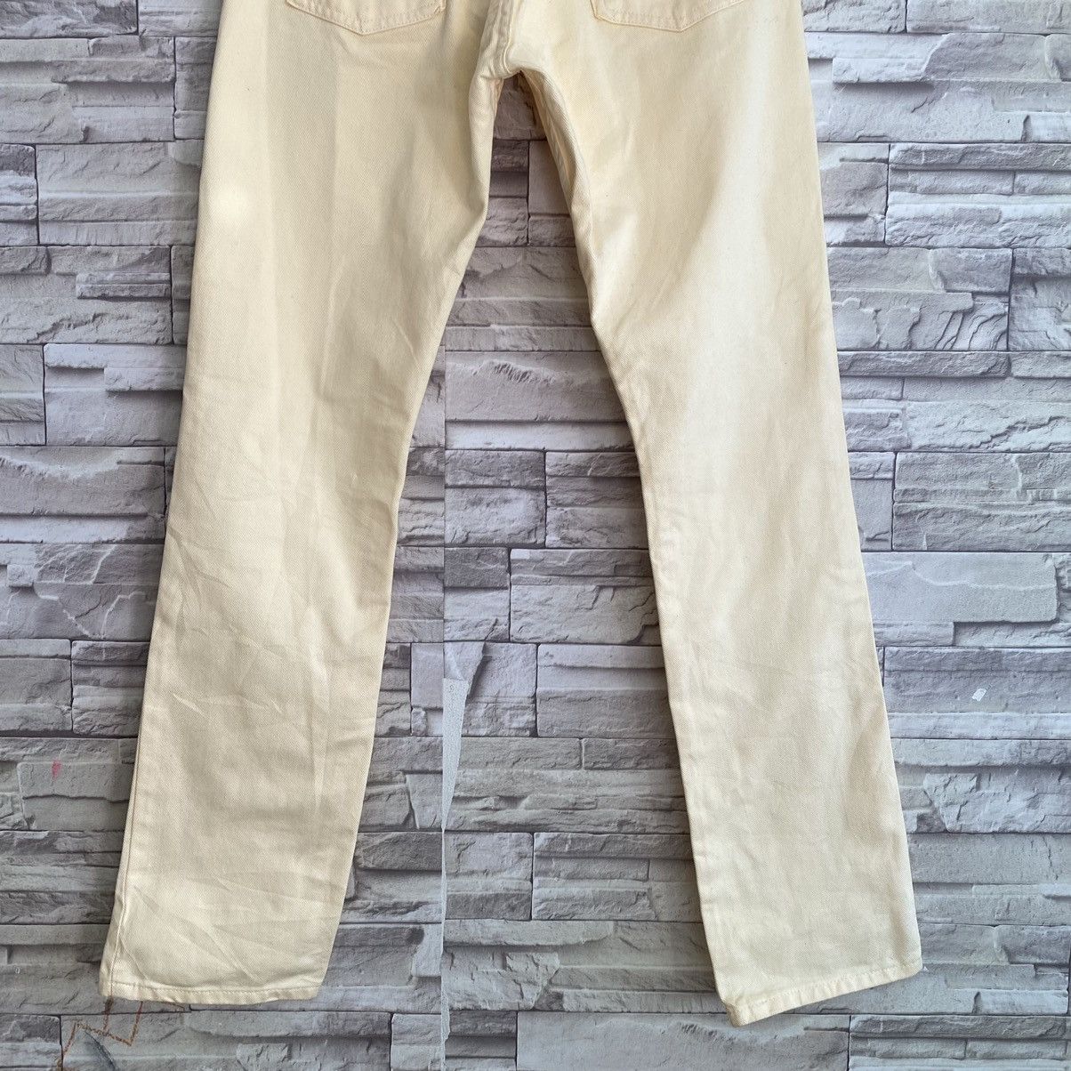 Levi's Vintage Levis 554 Jeans Straight Soft Yellow 29x32 Size US 29 - 10 Thumbnail