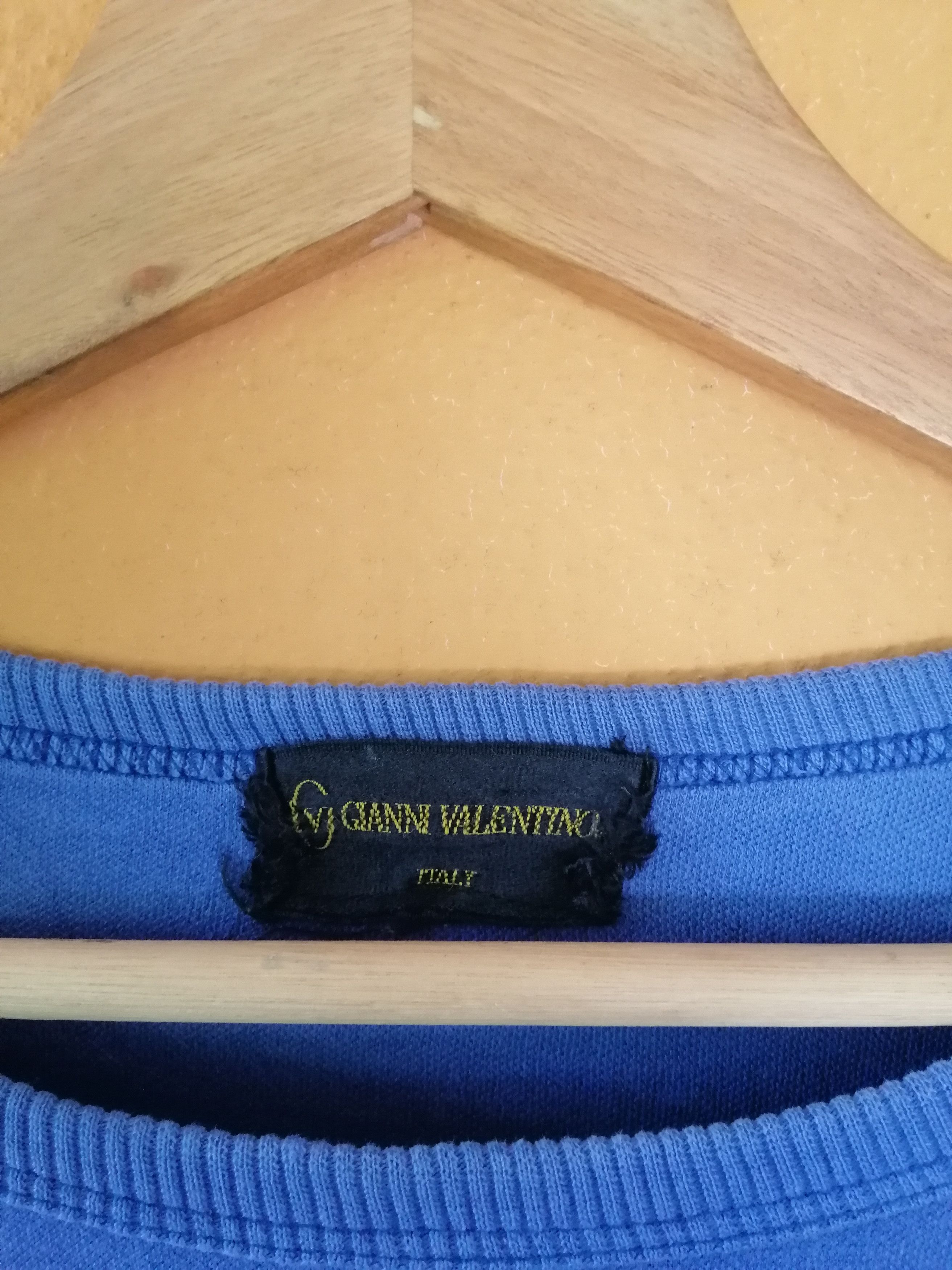 Gianni Valentino Vintage Gianni Valentino Embroidery Big Logo Sweatshirt B17 Size US S / EU 44-46 / 1 - 5 Thumbnail