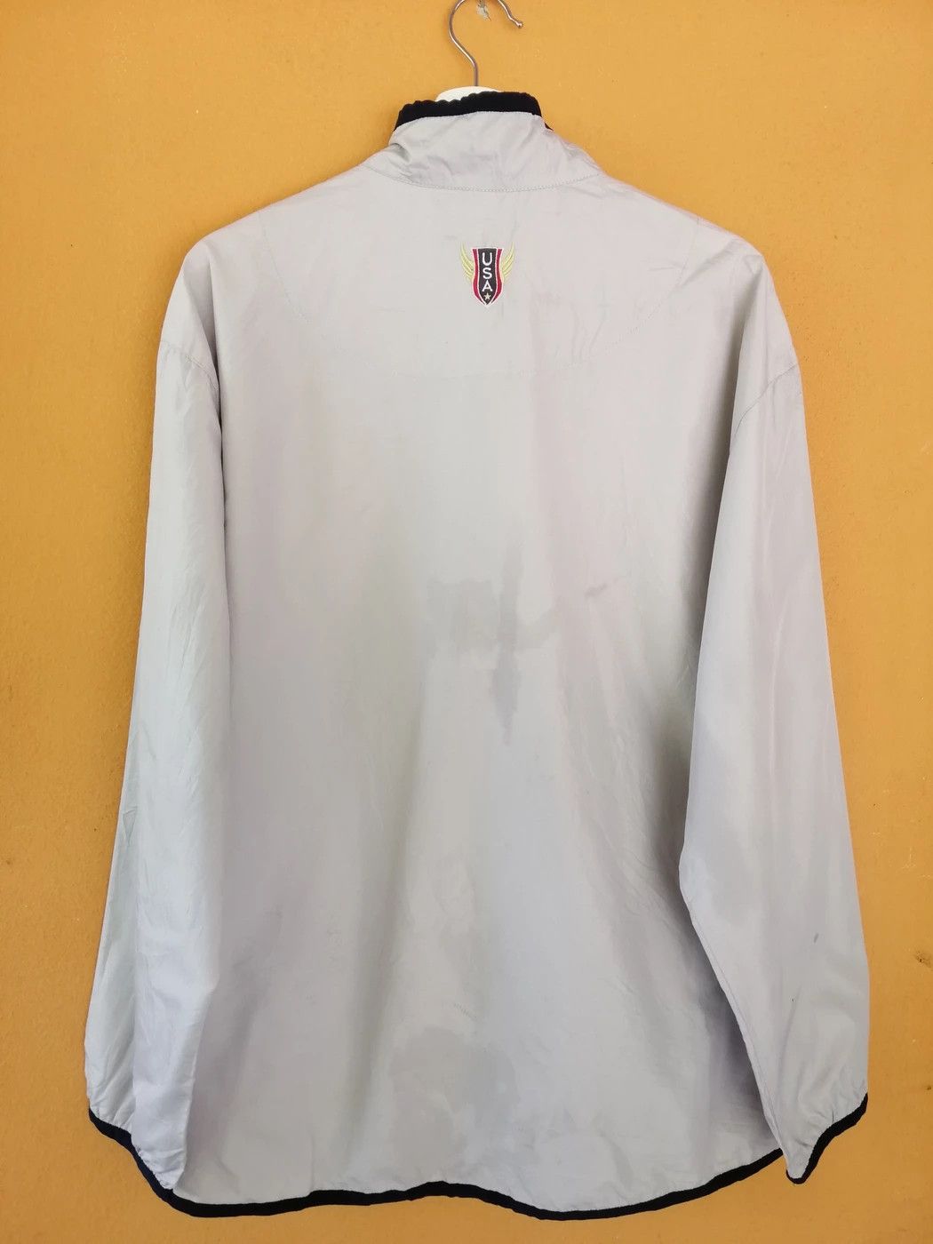 Nike Vintage NIKE USA Half Zipper Windbreaker Size US L / EU 52-54 / 3 - 6 Thumbnail