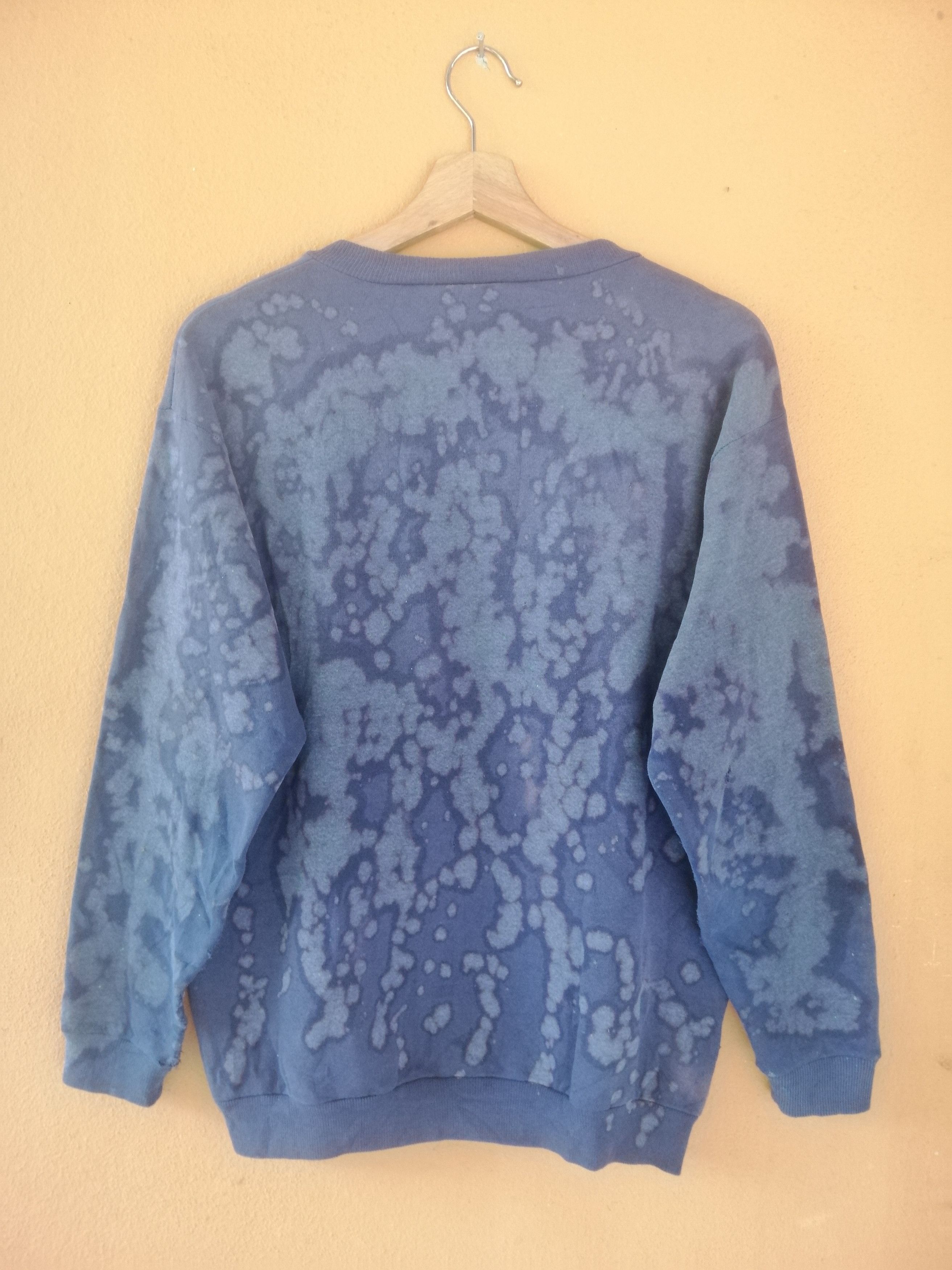 Nike × Vintage VINTAGE 90s NIKE FADED ACID WASH SWEATSHIRT MADE IN USA B13 Size US M / EU 48-50 / 2 - 3 Thumbnail