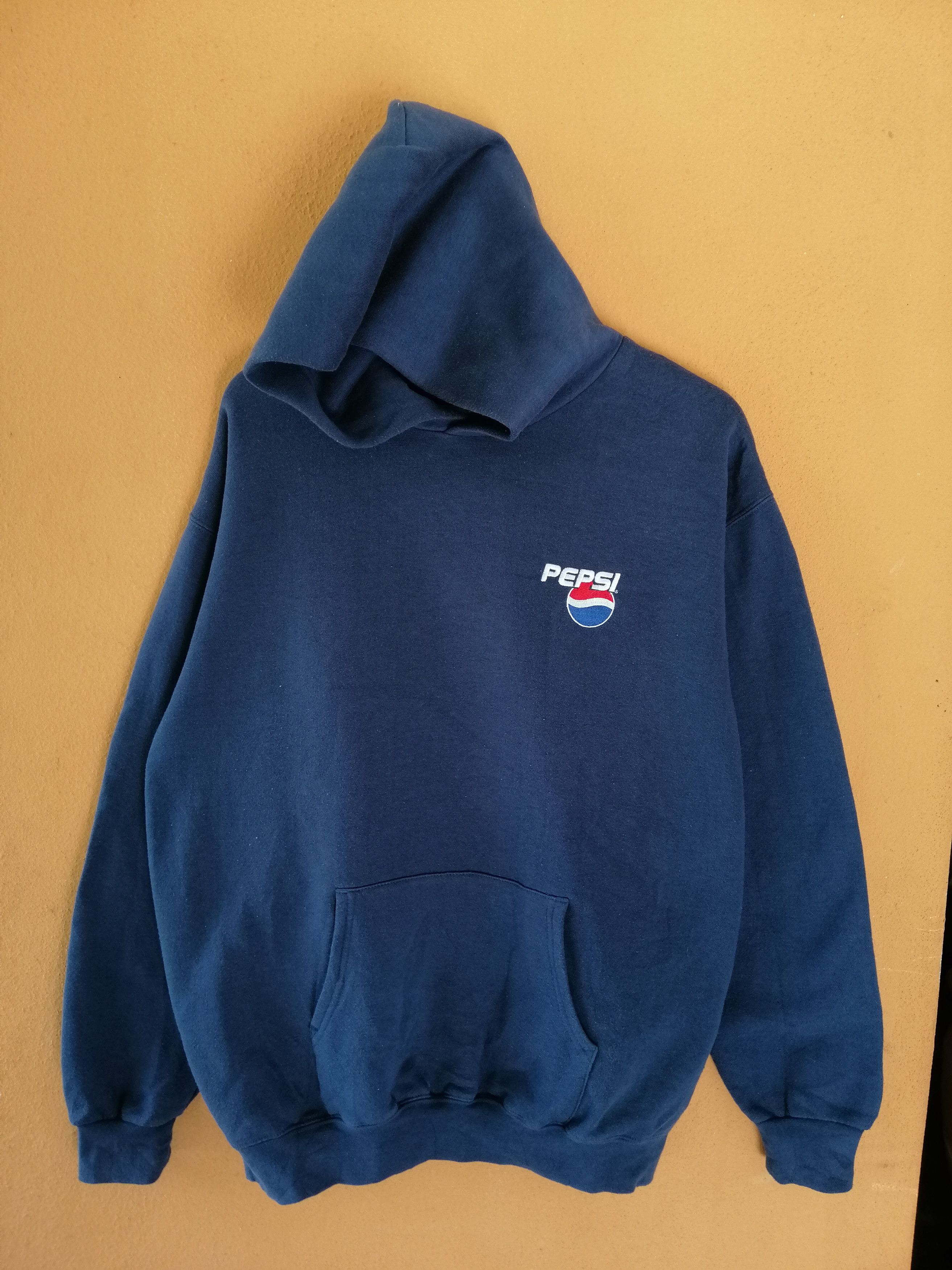Pepsi Vintage Pepsi Hoodies Sweatshirt Small Logo B22 Size US L / EU 52-54 / 3 - 1 Thumbnail