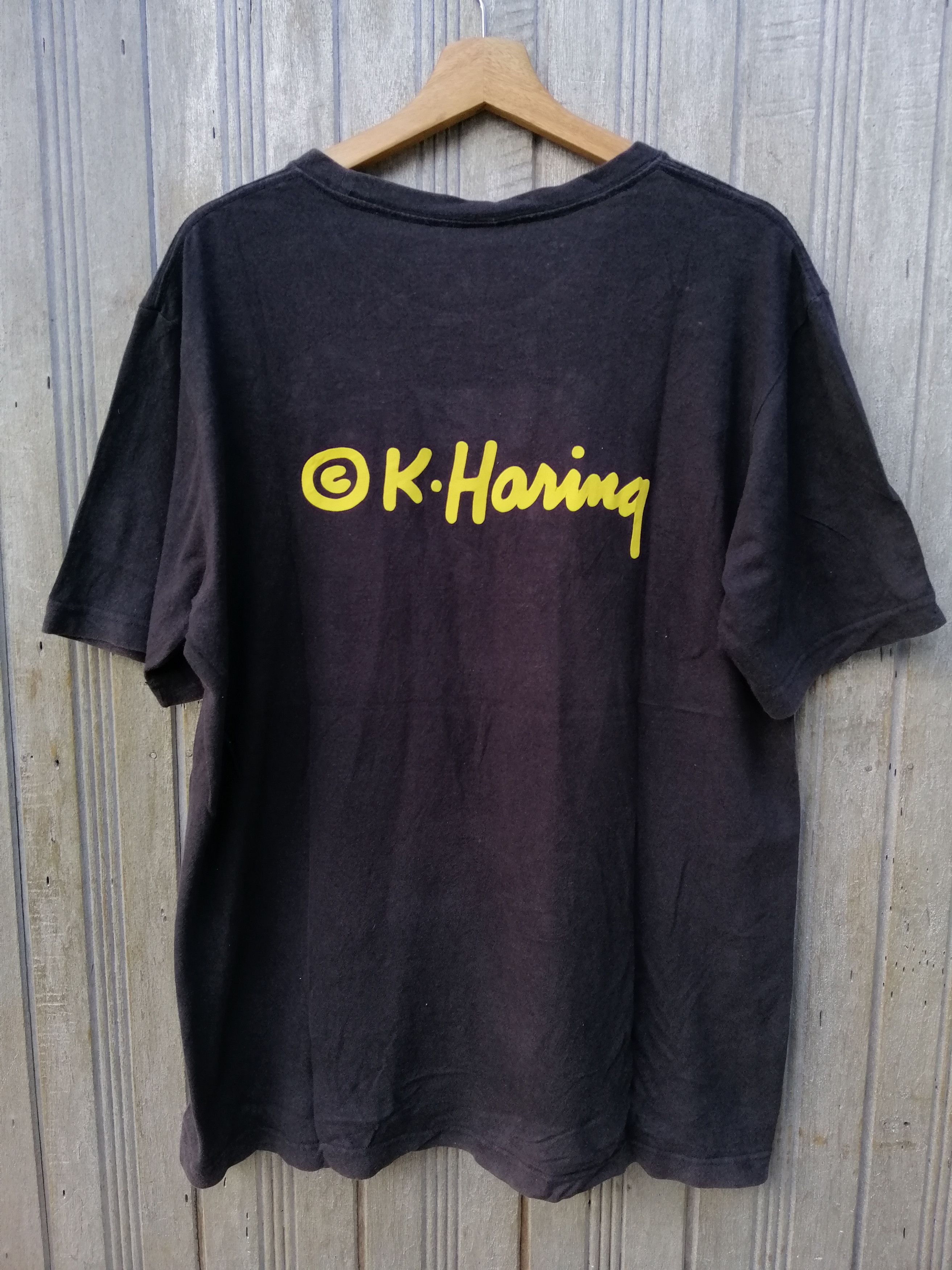 Keith Haring Vintage KEITH HARING Wild Oats Tshirt Size US L / EU 52-54 / 3 - 3 Thumbnail
