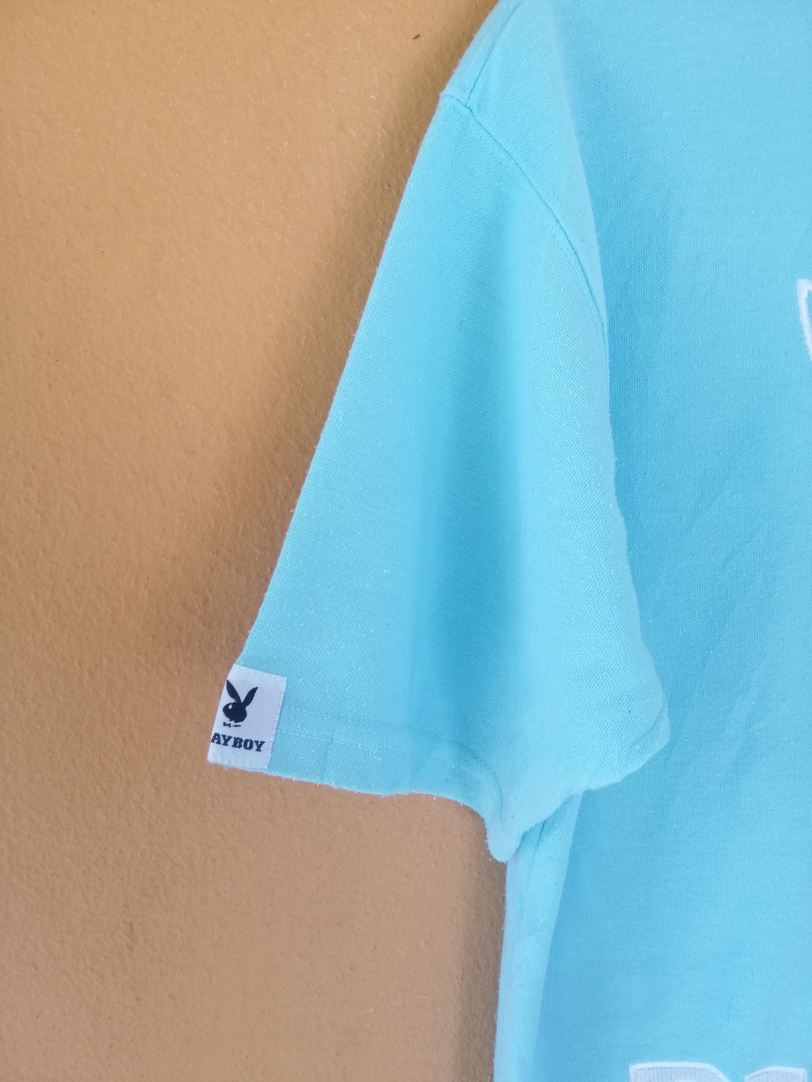 Playboy Vintage Playboy Embroidery Big Logo Tshirt Size US M / EU 48-50 / 2 - 7 Thumbnail