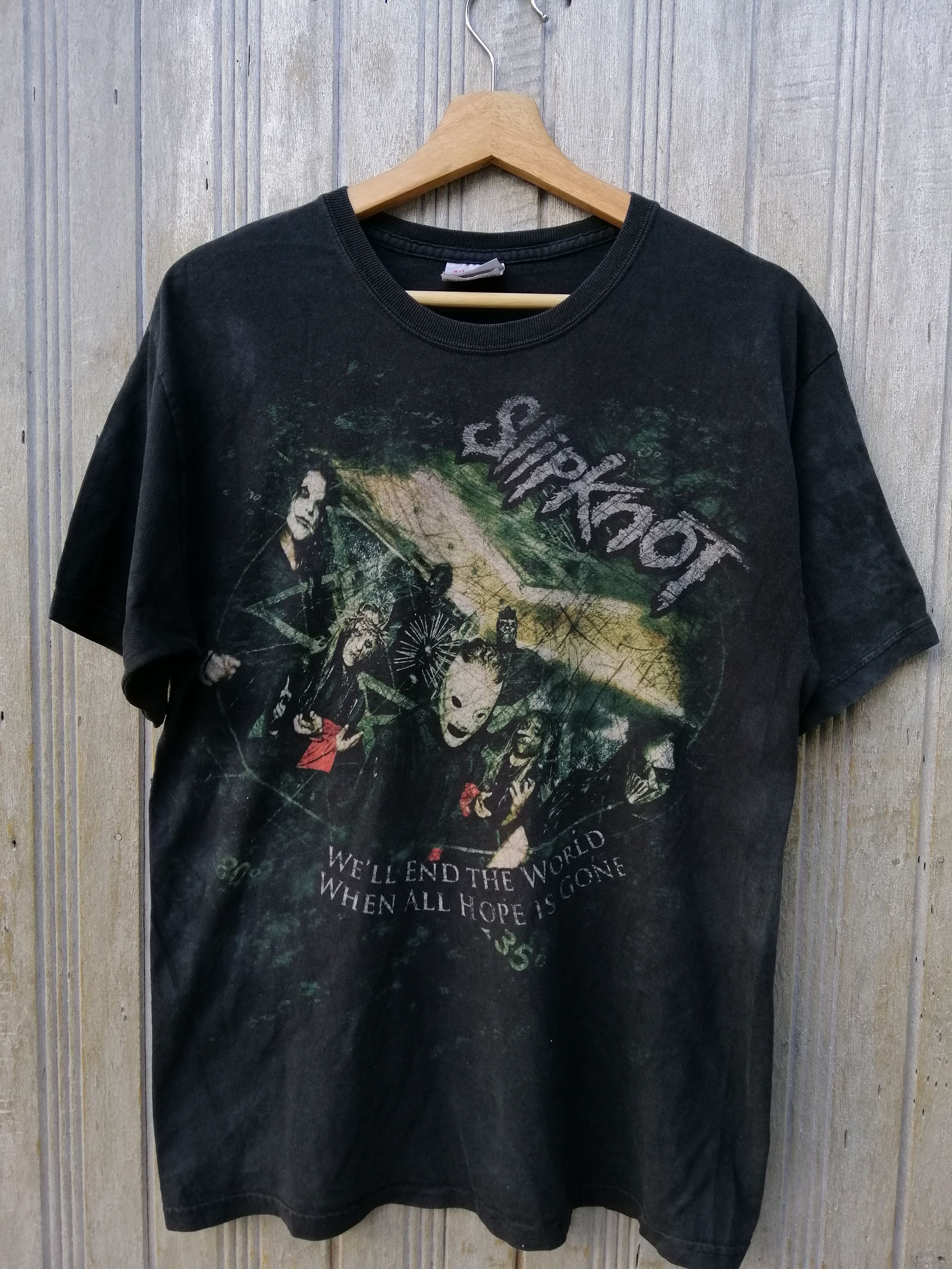 Slipknot Vintage Slipknot Band Tee Full Print Tshirt Size US M / EU 48-50 / 2 - 1 Thumbnail