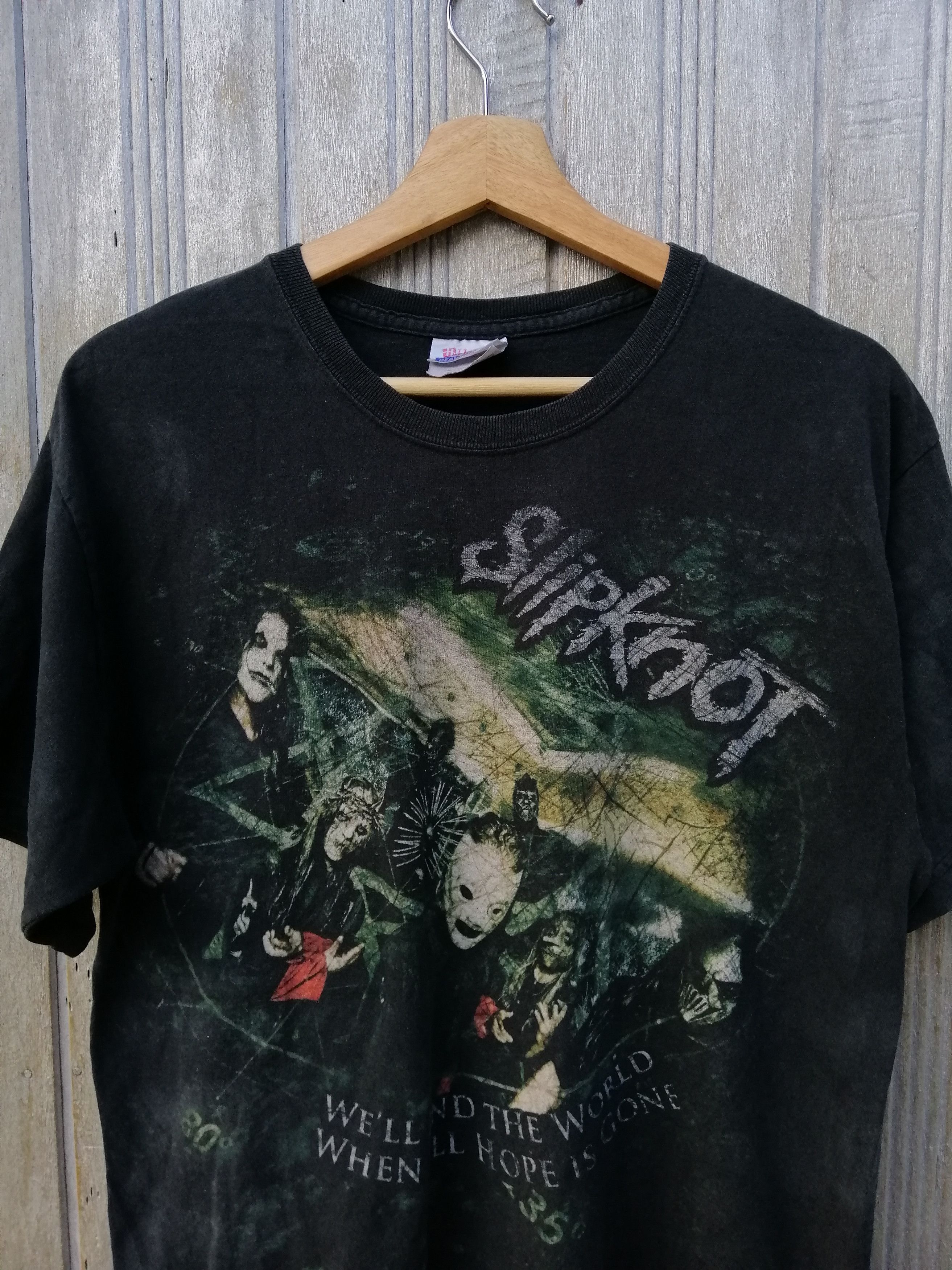 Slipknot Vintage Slipknot Band Tee Full Print Tshirt Size US M / EU 48-50 / 2 - 3 Thumbnail