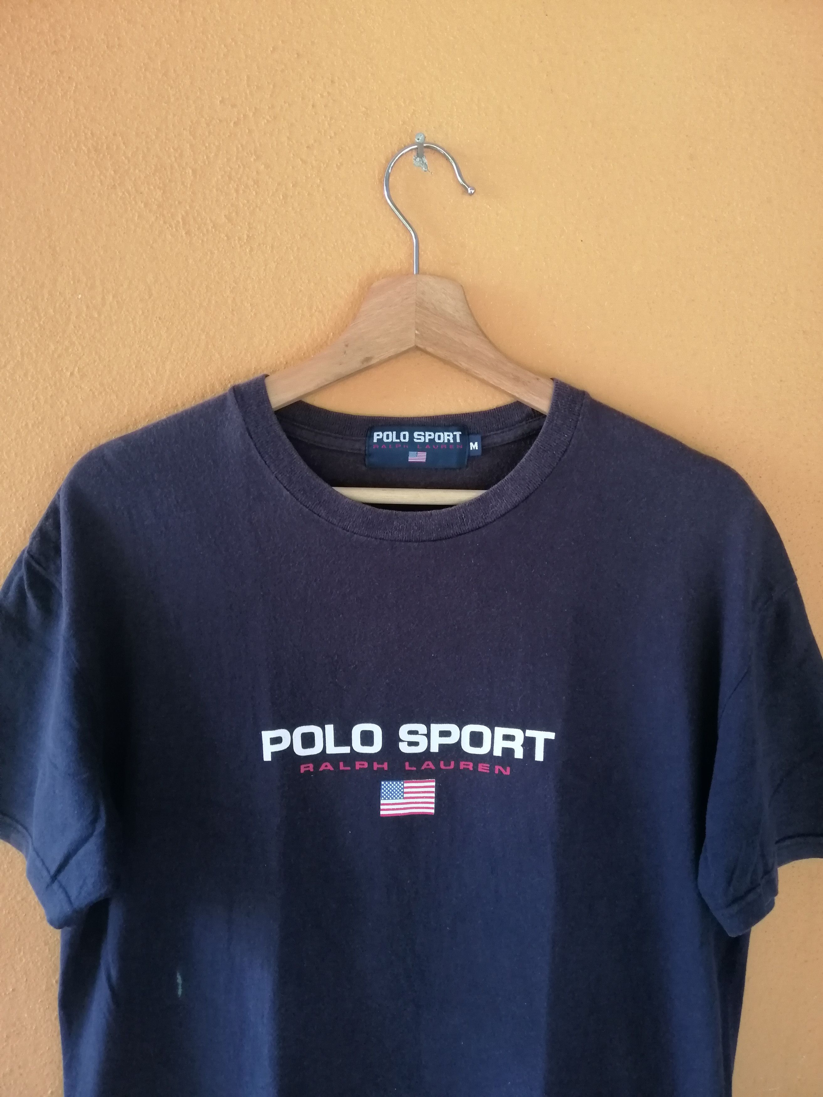 Polo Ralph Lauren Vintage Polo Sport Tshirt Size US M / EU 48-50 / 2 - 5 Thumbnail