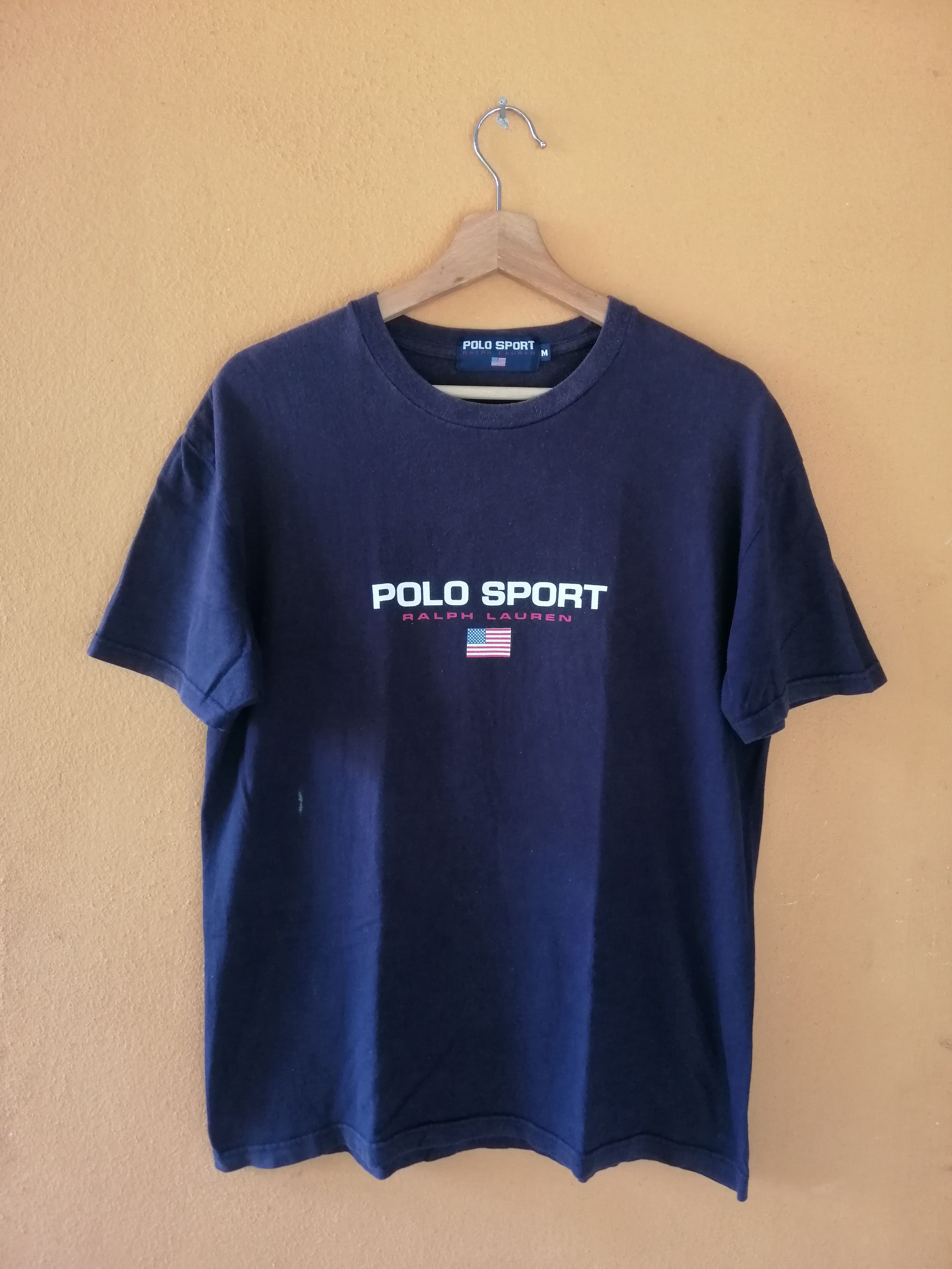 Polo Ralph Lauren Vintage Polo Sport Tshirt Size US M / EU 48-50 / 2 - 1 Thumbnail