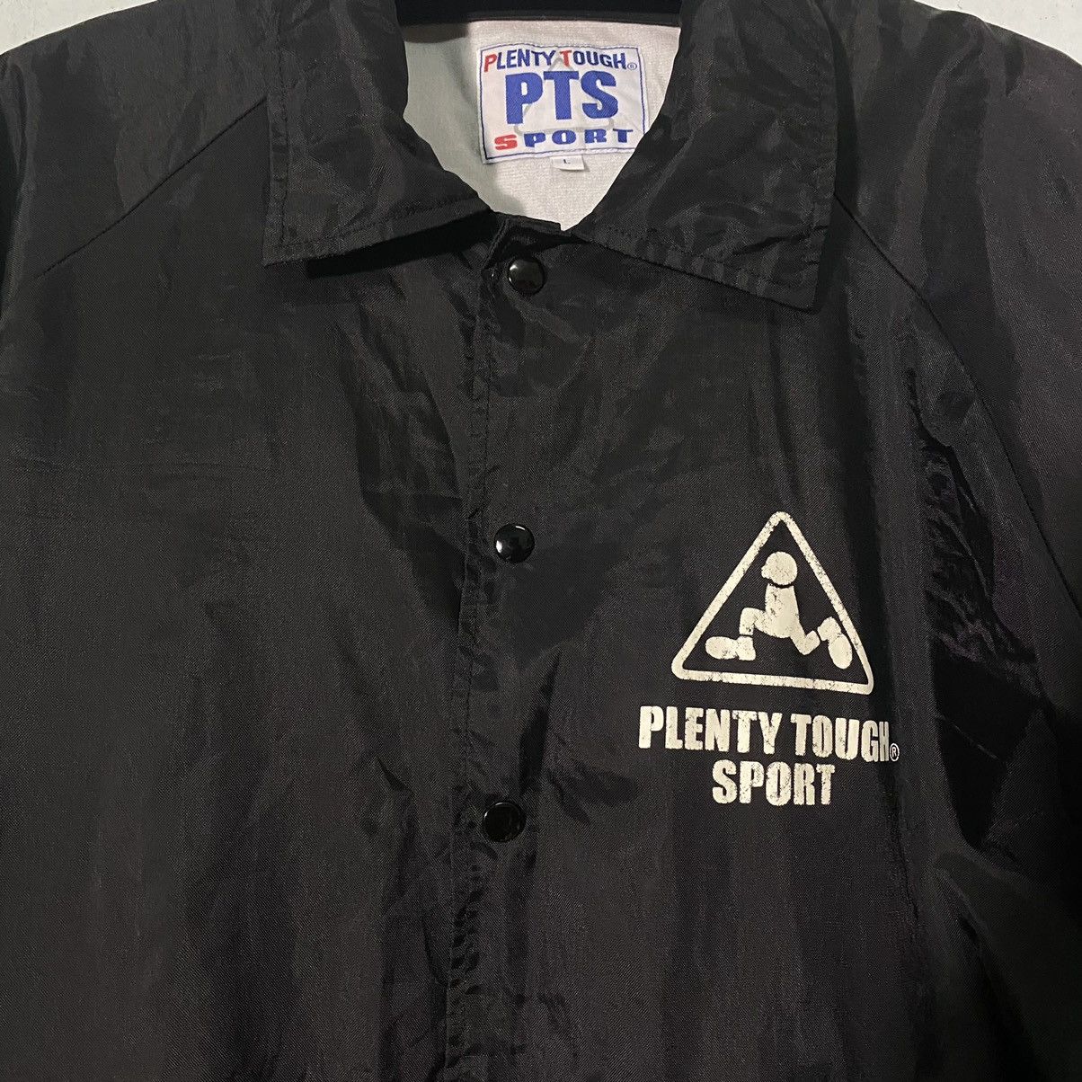 Vintage 🔥RARE🔥Vintage Plenty Tough Sport Push Button Windbreaker Size US L / EU 52-54 / 3 - 2 Thumbnail