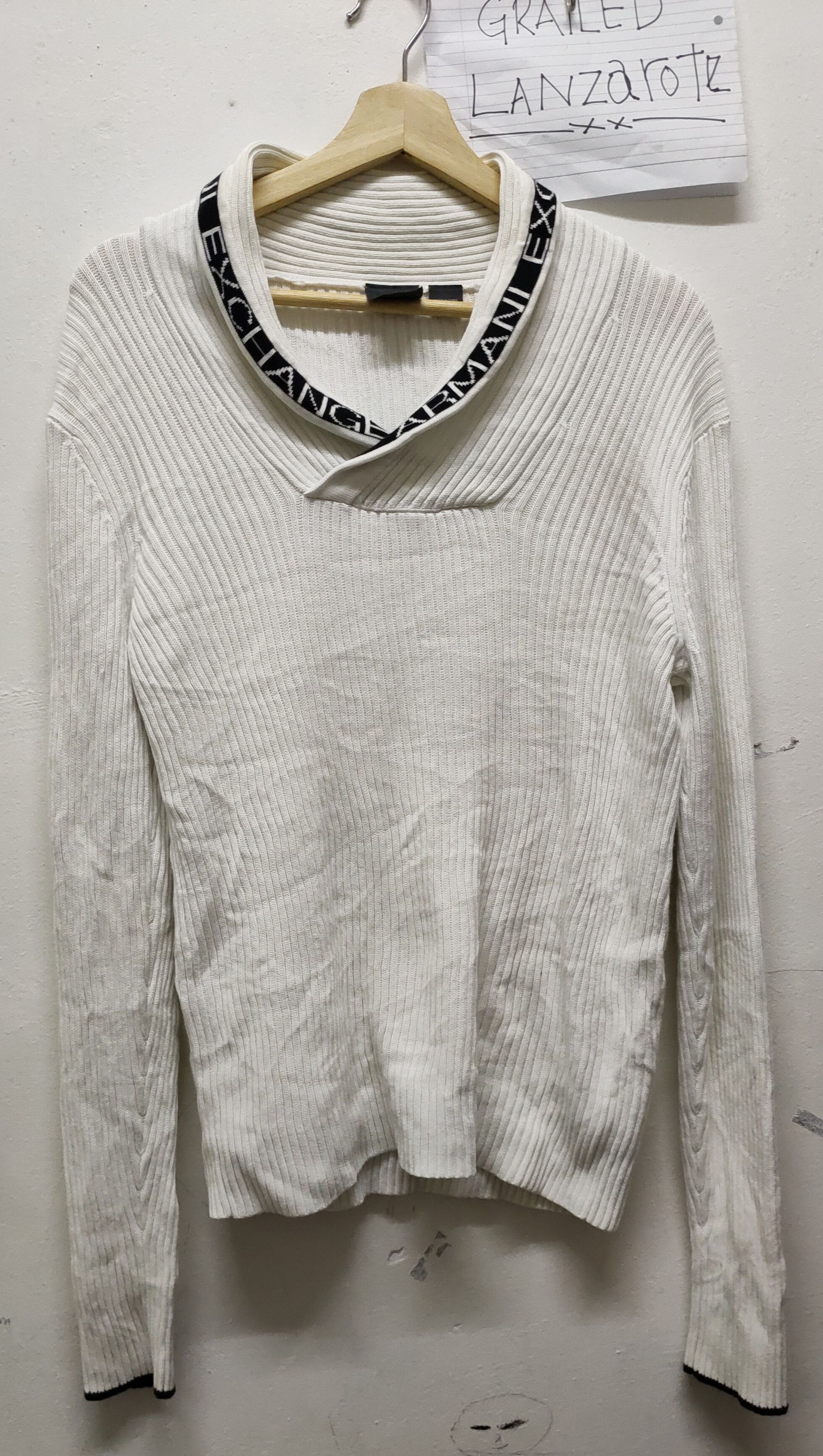 Aran Isles Knitwear Armani exchange X knitwear x sweatshirt Size US S / EU 44-46 / 1 - 1 Thumbnail