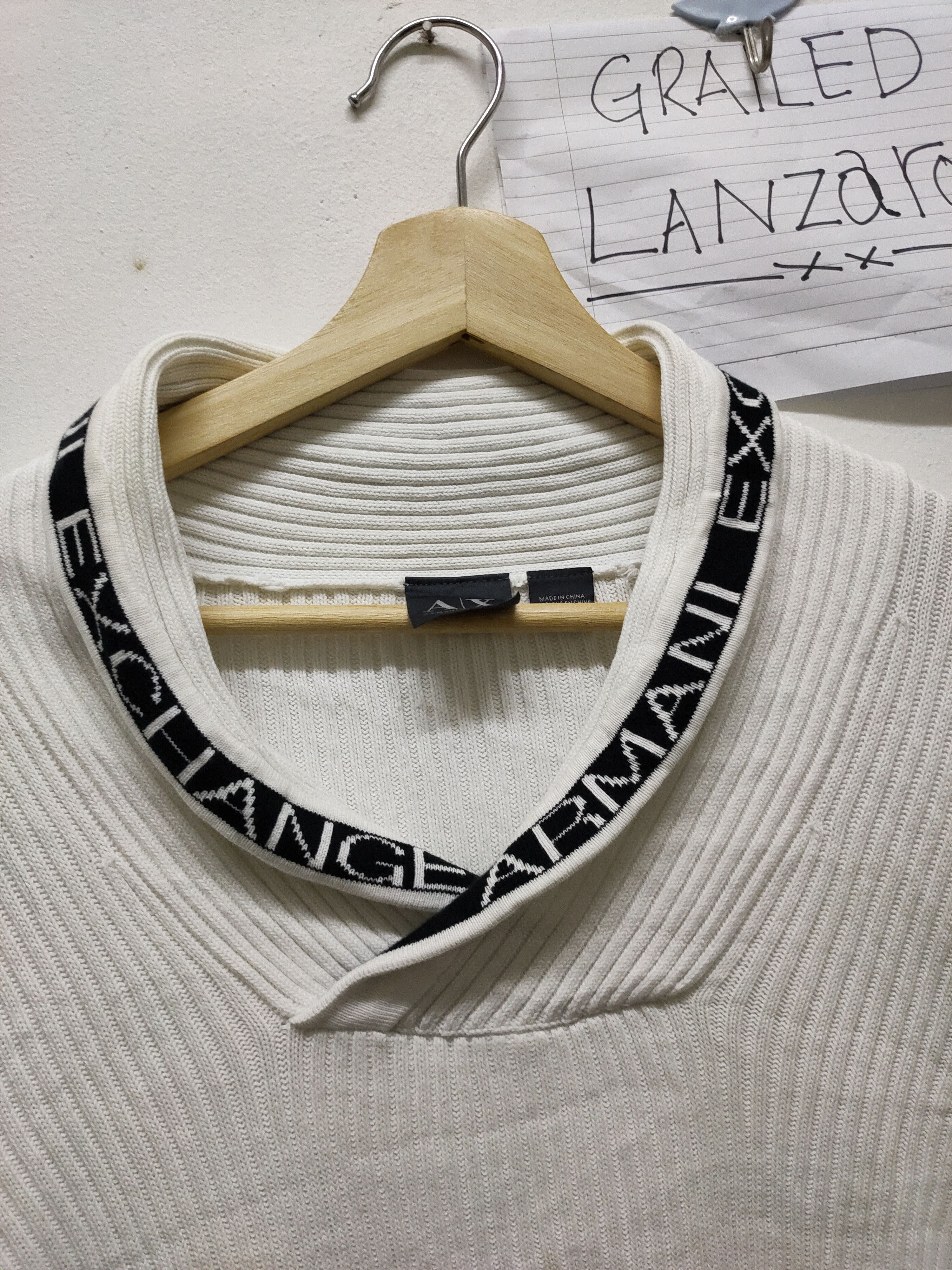 Aran Isles Knitwear Armani exchange X knitwear x sweatshirt Size US S / EU 44-46 / 1 - 7 Thumbnail