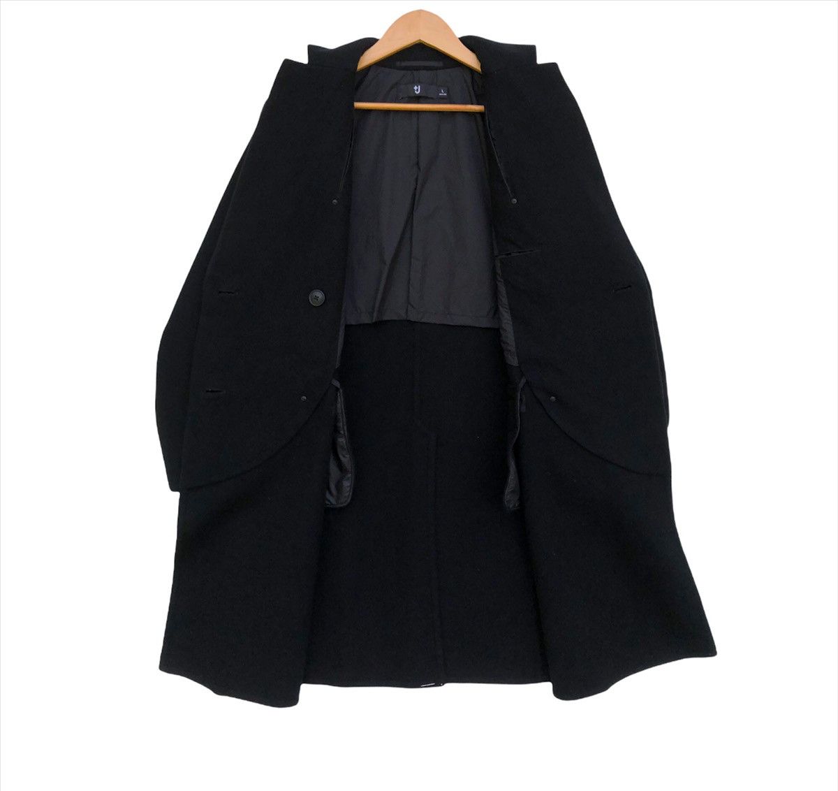 Jil Sander × Uniqlo +J wool blend chester coat Size US L / EU 52-54 / 3 - 4 Thumbnail