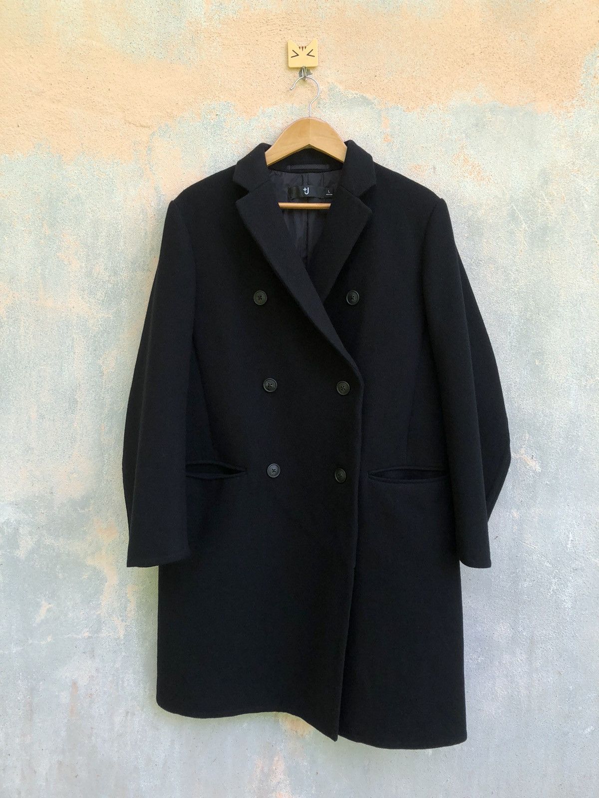 Jil Sander × Uniqlo +J wool blend chester coat Size US L / EU 52-54 / 3 - 6 Thumbnail