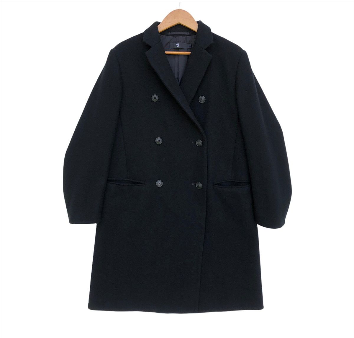 Jil Sander × Uniqlo +J wool blend chester coat Size US L / EU 52-54 / 3 - 2 Thumbnail