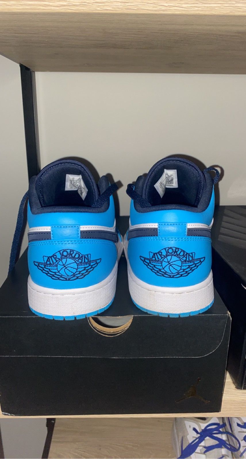 Jordan Brand Size 10 - Jordan 1 Low UNC 2021 University Blue/White Size US 10 / EU 43 - 5 Thumbnail