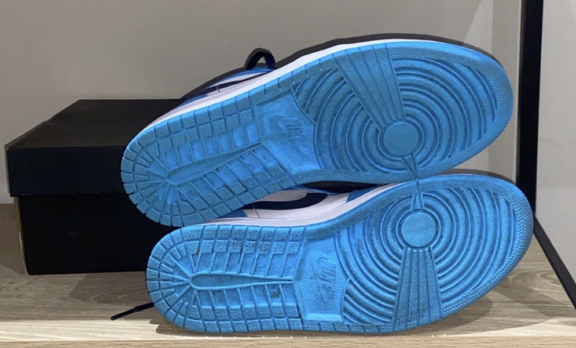 Jordan Brand Size 10 - Jordan 1 Low UNC 2021 University Blue/White Size US 10 / EU 43 - 8 Thumbnail