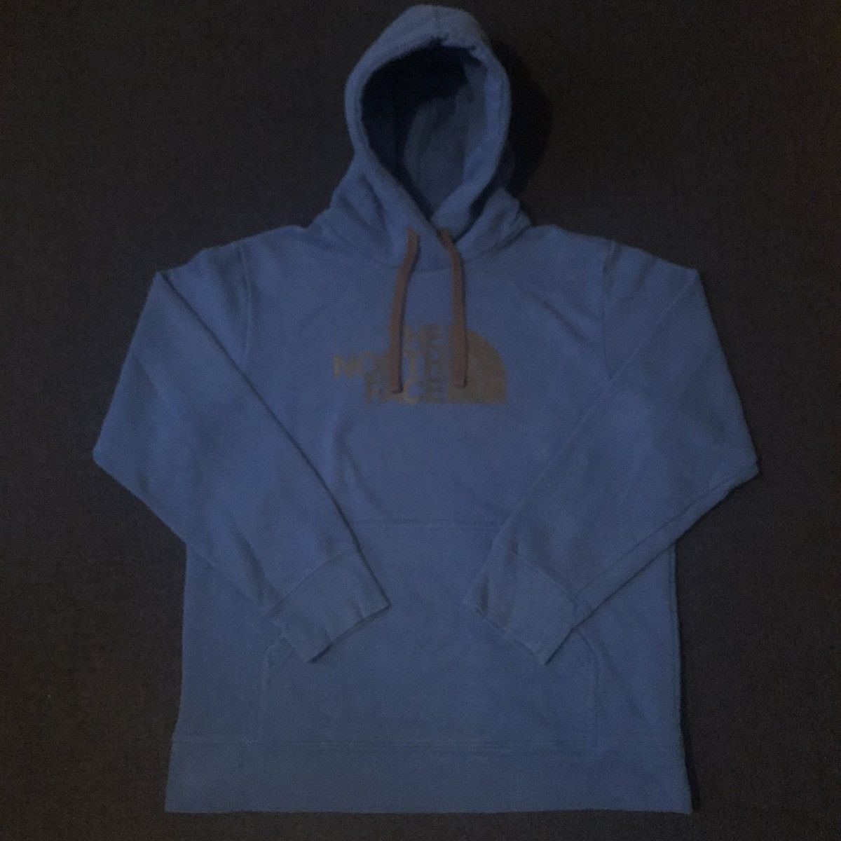 The North Face × Vintage Vintage 2000s The North Face TNF Basic Logo Pullover Hoodie Size US L / EU 52-54 / 3 - 3 Thumbnail