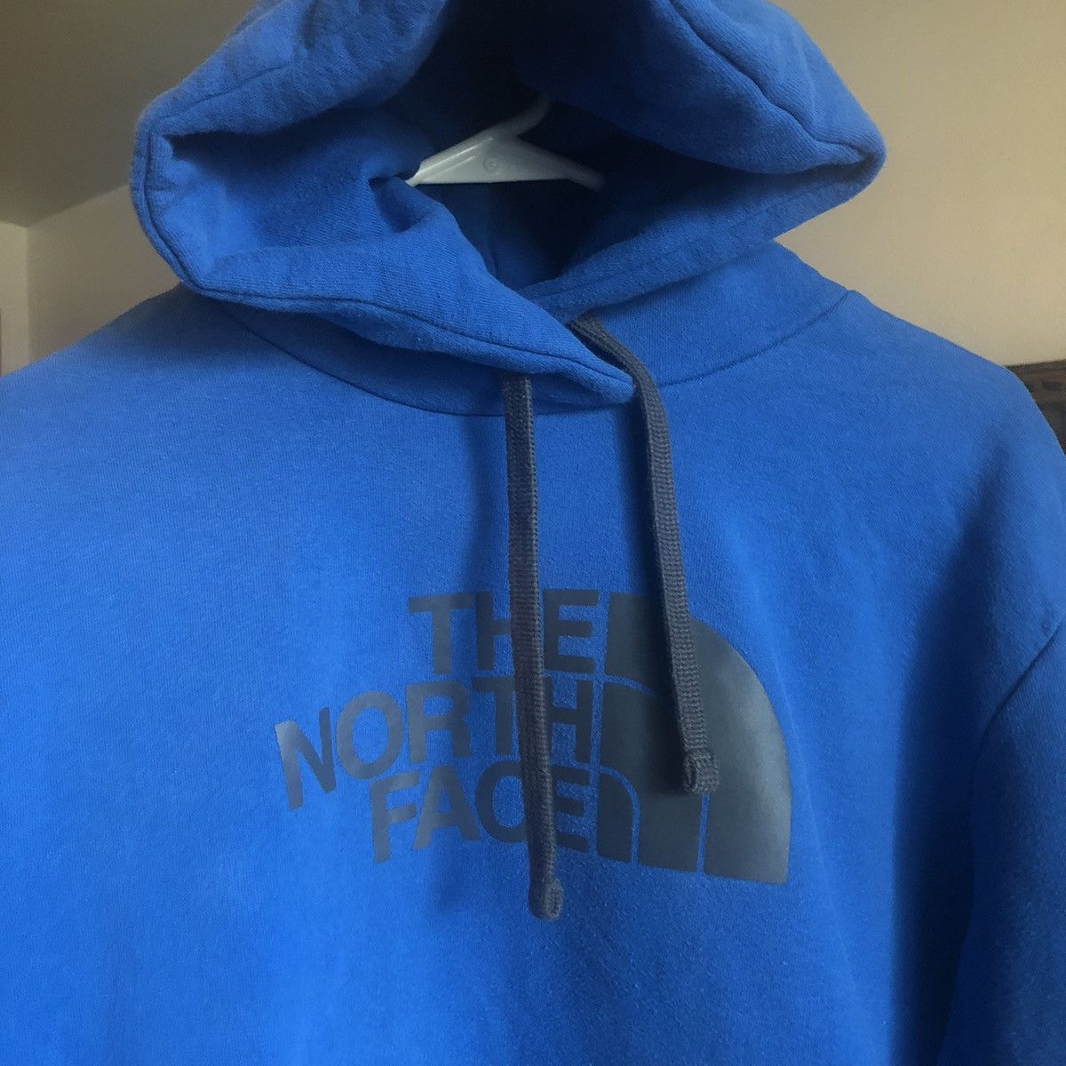 The North Face × Vintage Vintage 2000s The North Face TNF Basic Logo Pullover Hoodie Size US L / EU 52-54 / 3 - 1 Thumbnail
