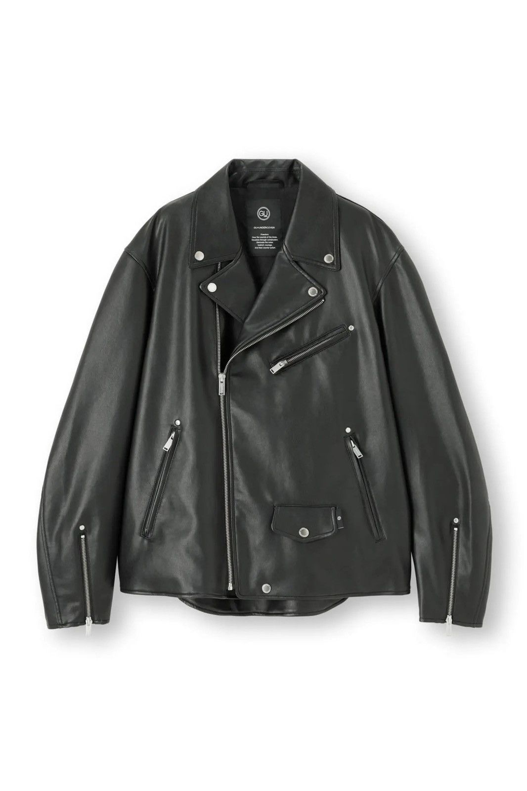Jun Takahashi Undercover Ryders Leather Jacket Size US L / EU 52-54 / 3 - 4 Thumbnail
