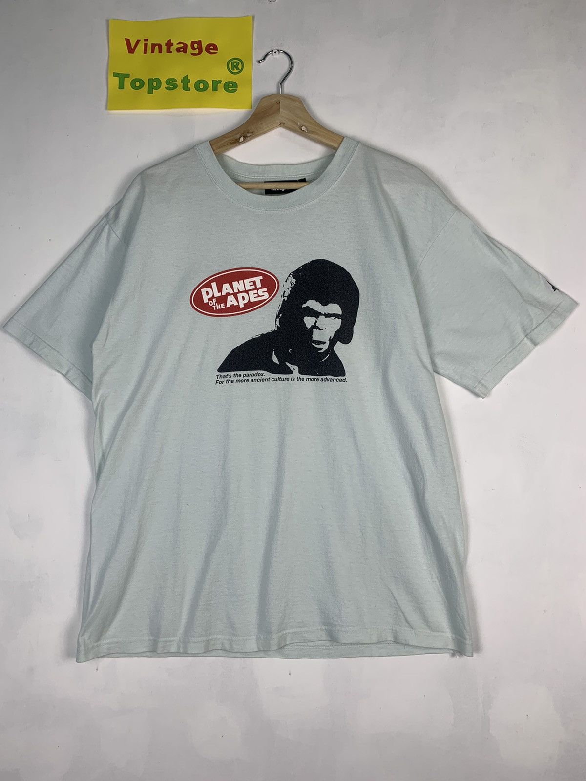 Vintage 90's Planet of the Apes Black T Shirt Medium Planet