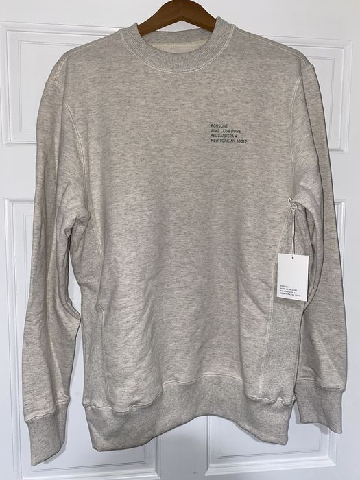 Aime Leon Dore Aime Leon Dore x Porsche 964 Beige Crewneck | Grailed