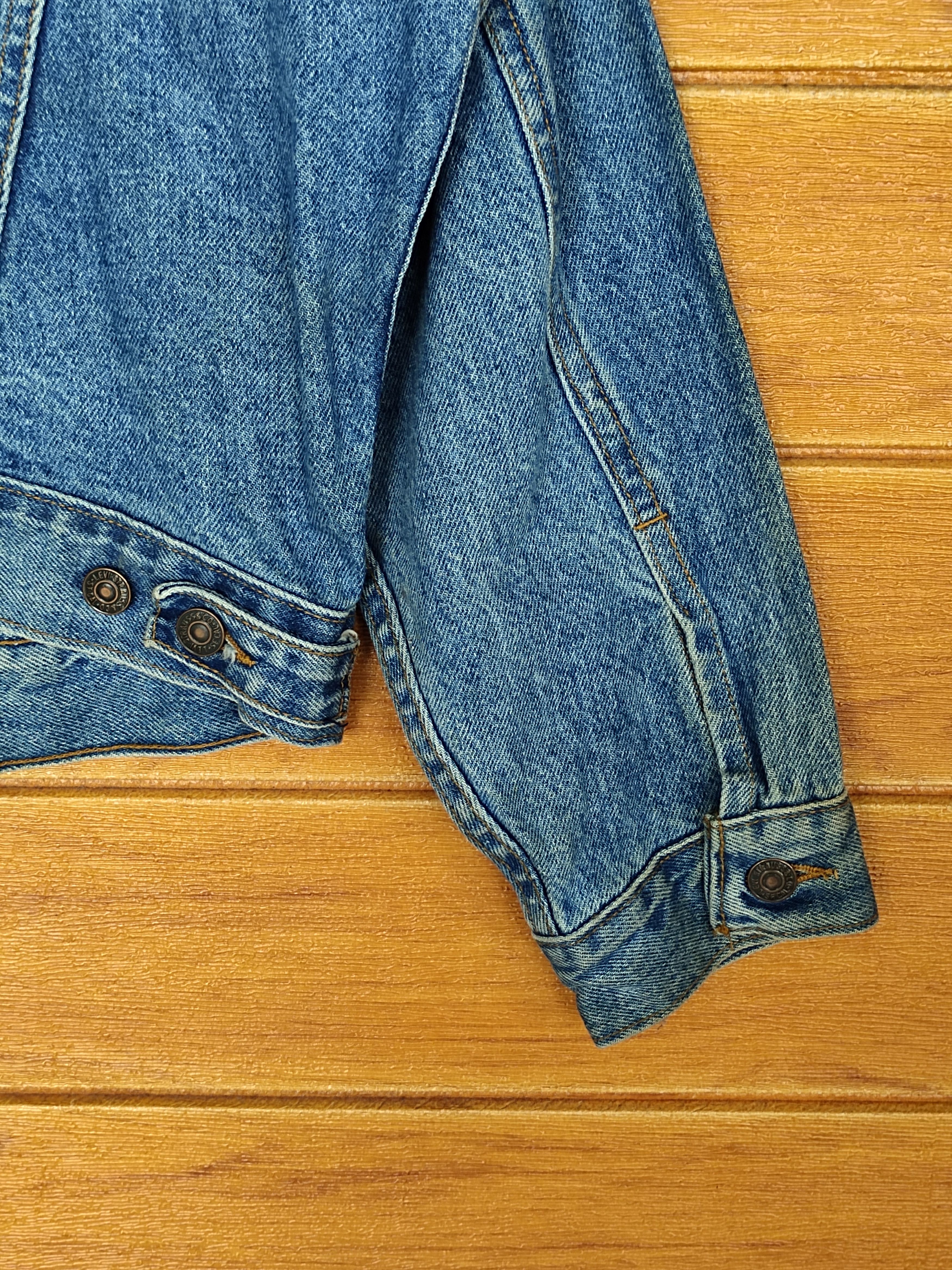 Levi's Vintage 1992 LEVIS Trucker Denim Jacket Size US L / EU 52-54 / 3 - 10 Thumbnail