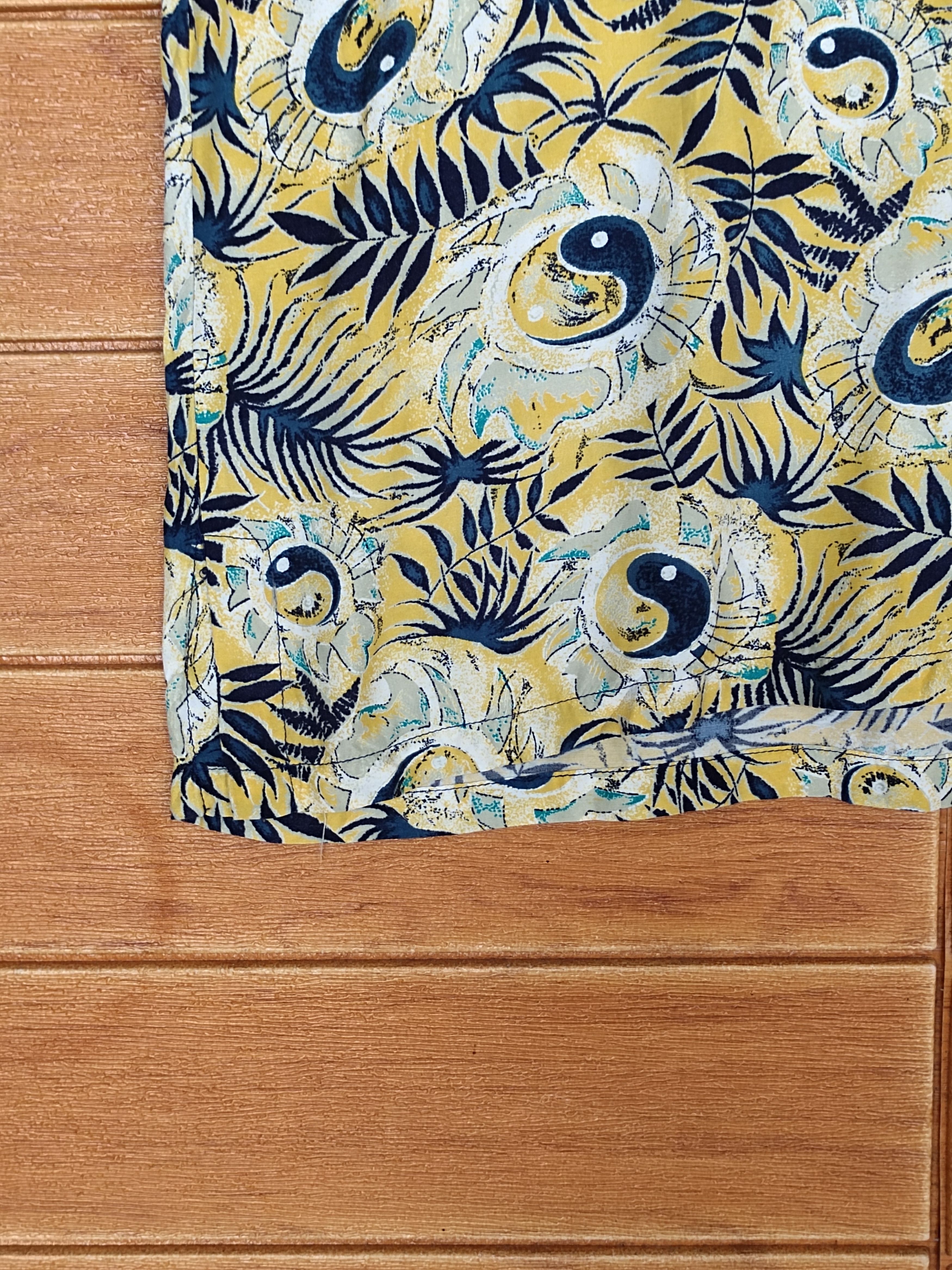 Sun Surf Vintage 80s Hawaiian SUNSET Ying & Yang Print Shirt Size US XL / EU 56 / 4 - 8 Thumbnail