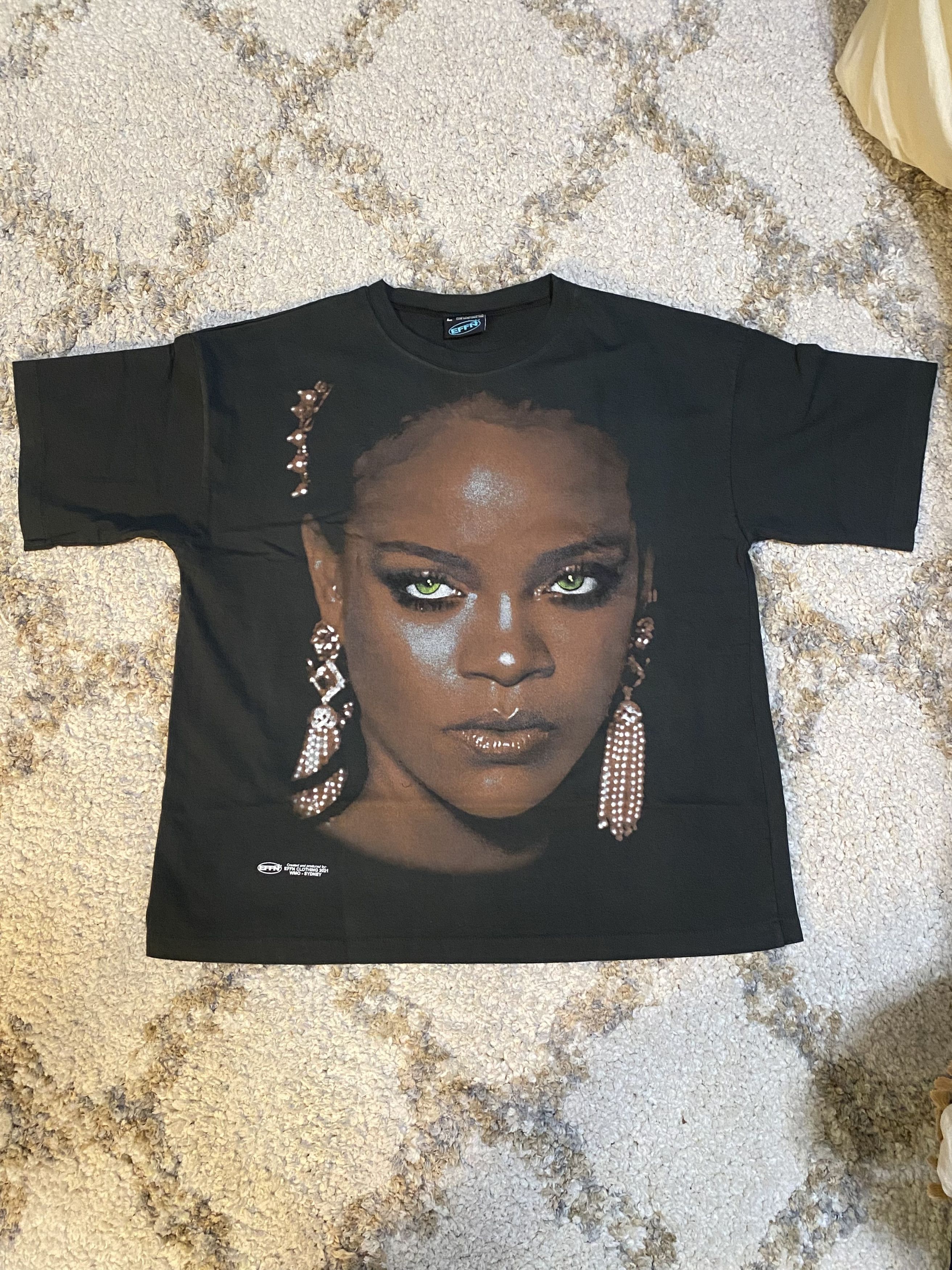 Vintage Effn Clothing Riri (Rihanna) Lux Tee Large | Grailed