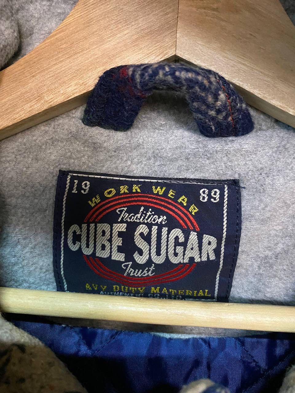 Japanese Brand Cube Sugar Work Wear Wool Tweed Vest Coat Size US S / EU 44-46 / 1 - 2 Thumbnail