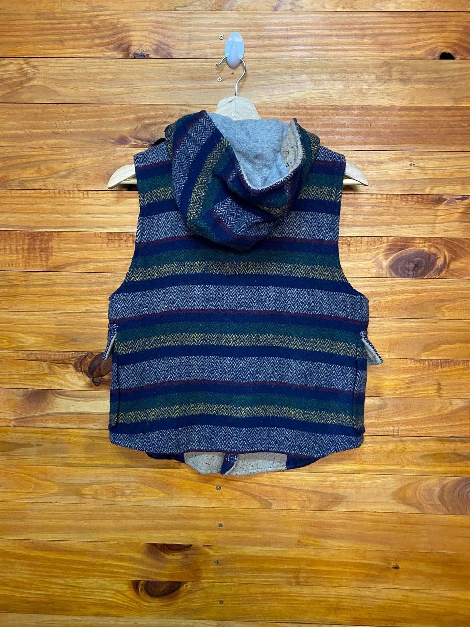 Japanese Brand Cube Sugar Work Wear Wool Tweed Vest Coat Size US S / EU 44-46 / 1 - 6 Thumbnail