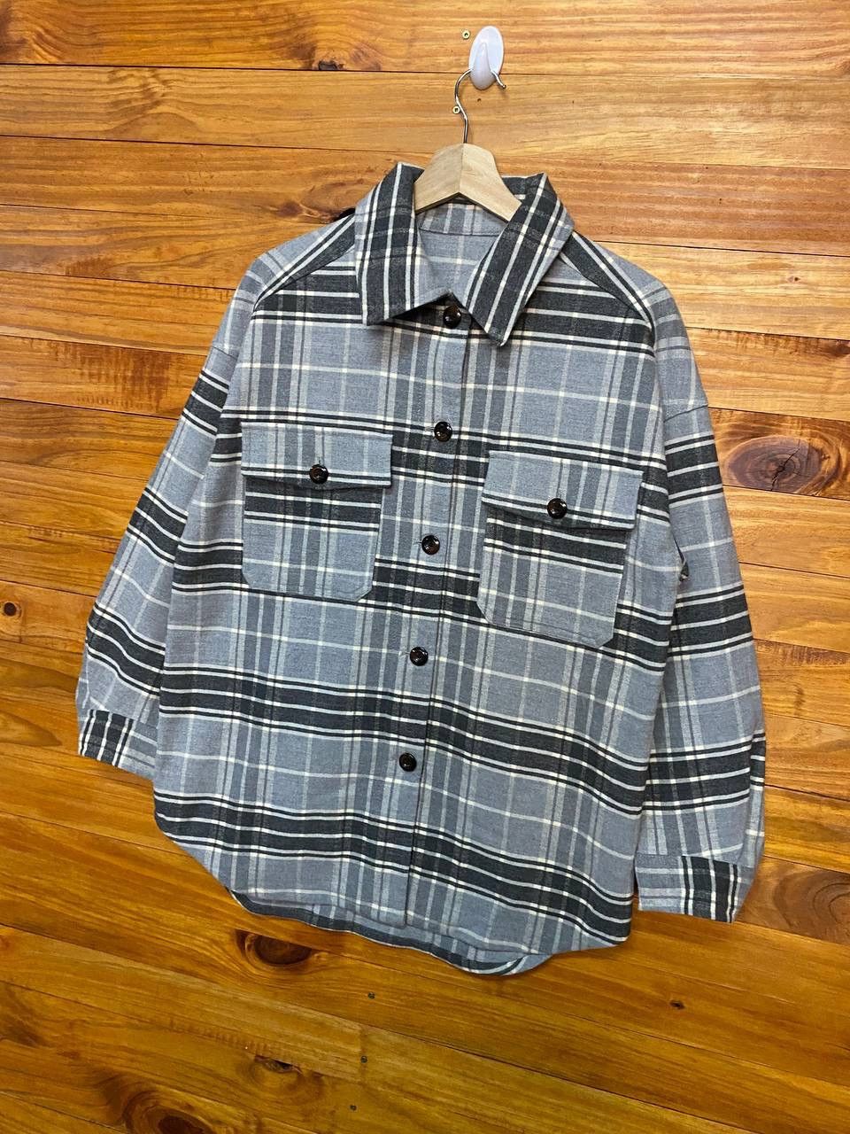 Japanese Brand GU Plaid Flannel Workwear Skateboard Button Up Shirt Size US S / EU 44-46 / 1 - 3 Thumbnail