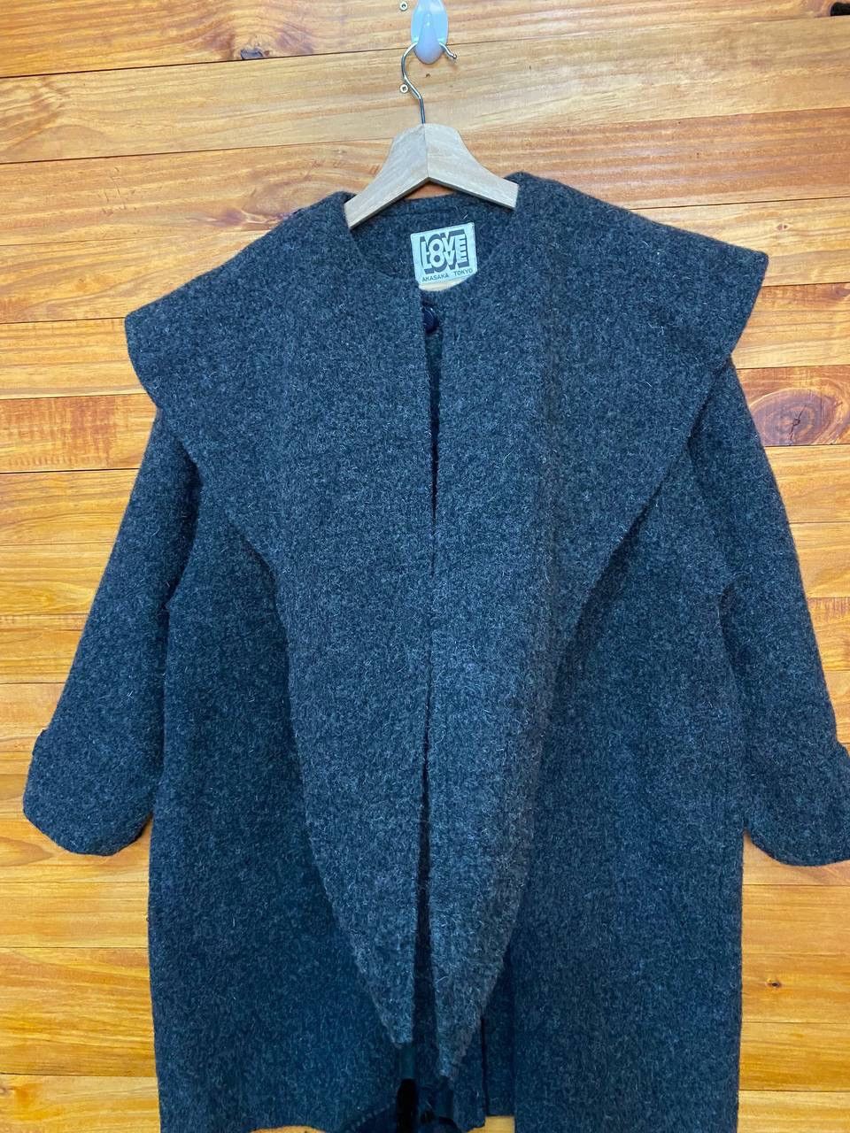 Japanese Brand Akasaka Tokyo Love Love Cowl Teddy Coat Size US L / EU 52-54 / 3 - 4 Thumbnail