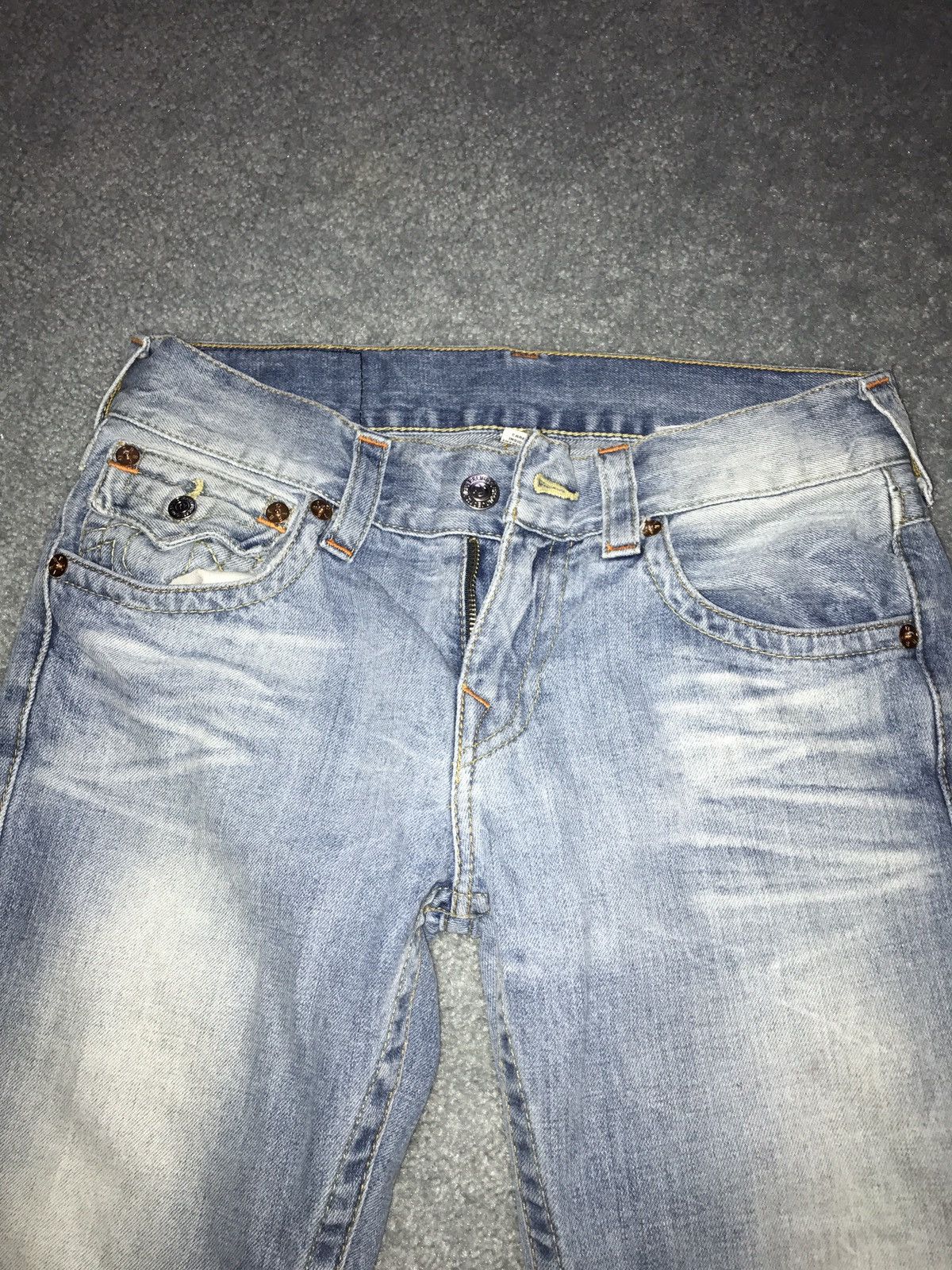 True Religion Light Wash Skinny Denim Size US 30 / EU 46 - 7 Thumbnail
