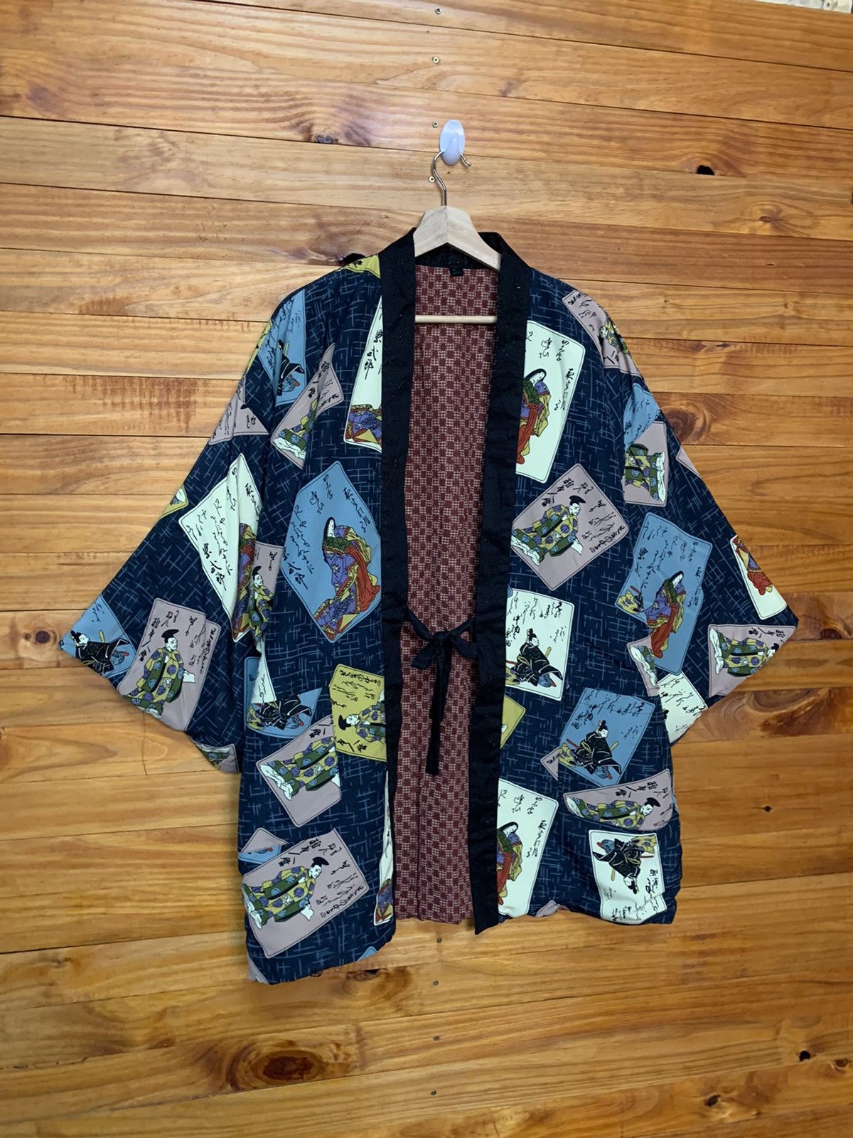 Vintage Vintage OVP HANTEN KIMONO CARDIGAN Size US L / EU 52-54 / 3 - 2 Thumbnail