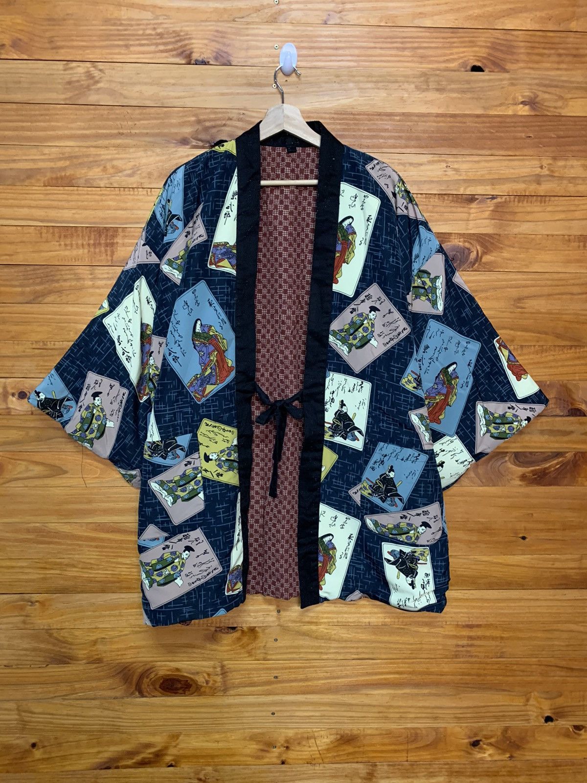 Vintage Vintage OVP HANTEN KIMONO CARDIGAN Size US L / EU 52-54 / 3 - 1 Thumbnail