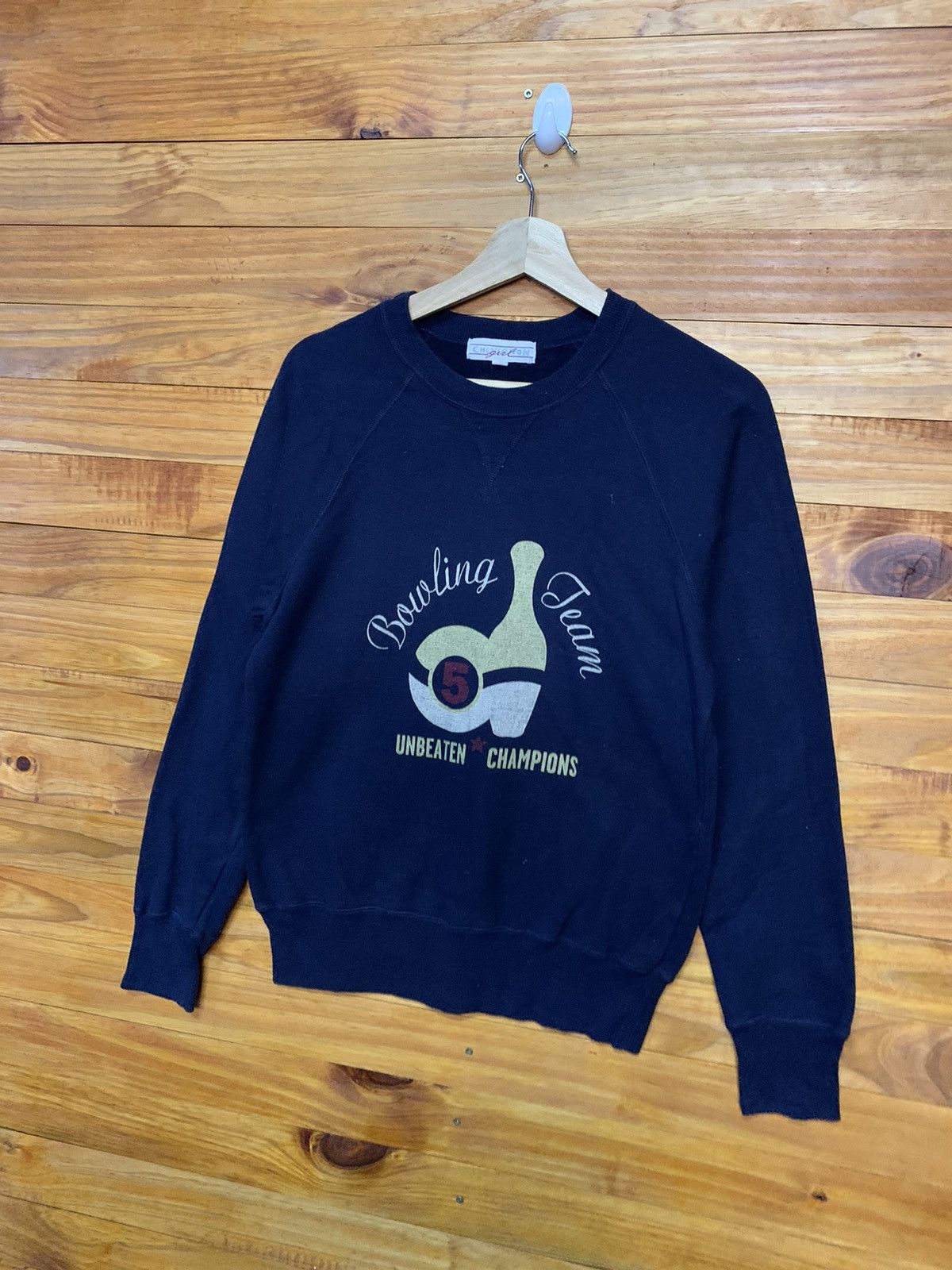Chevignon Vintage Chevignon Bowling Team Sweatshirts Size US XS / EU 42 / 0 - 3 Thumbnail