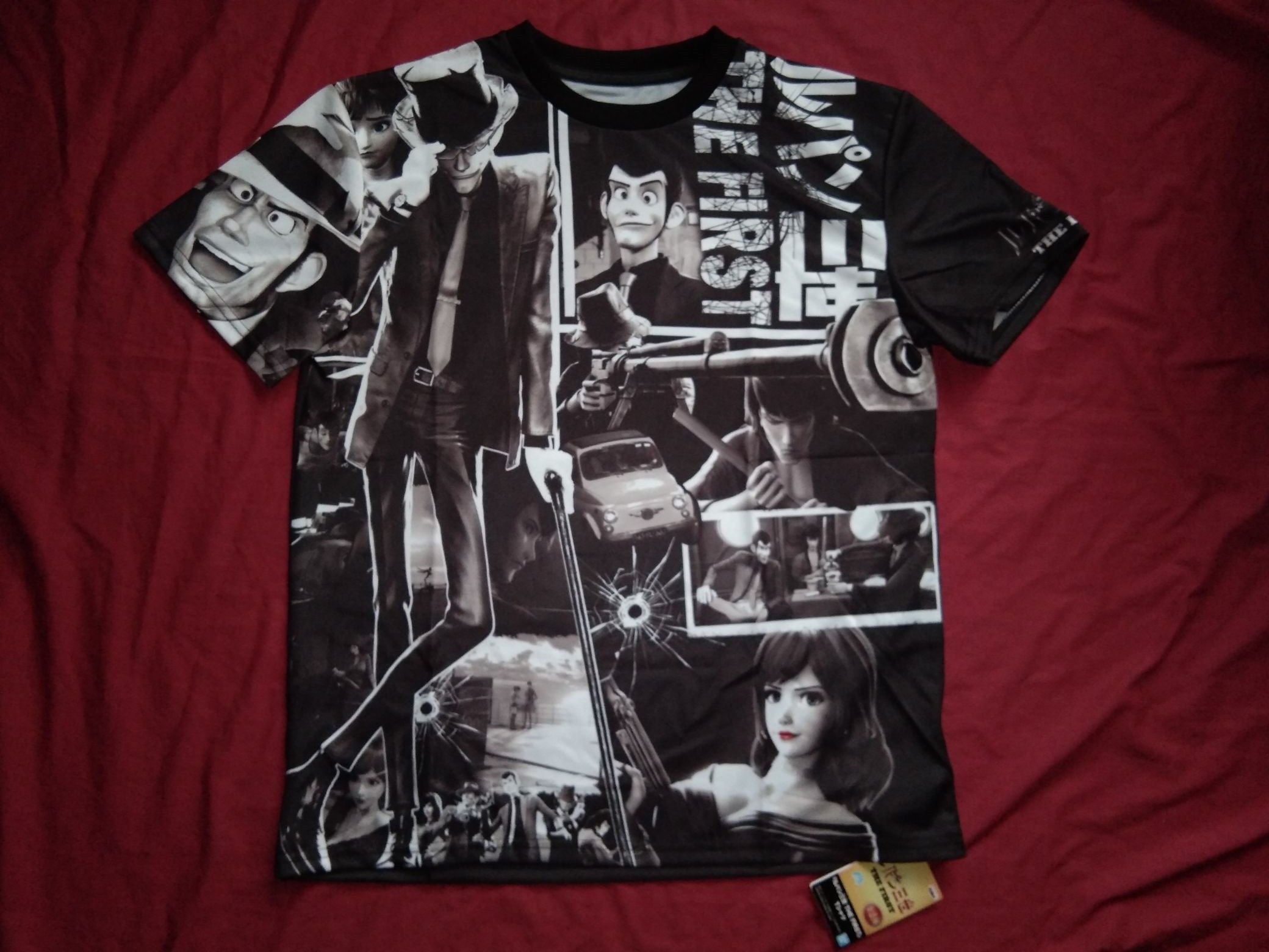 Cartoon Network NEW BNWT Lupin III: The First tshirt anime movie Japan Size US M / EU 48-50 / 2 - 1 Thumbnail