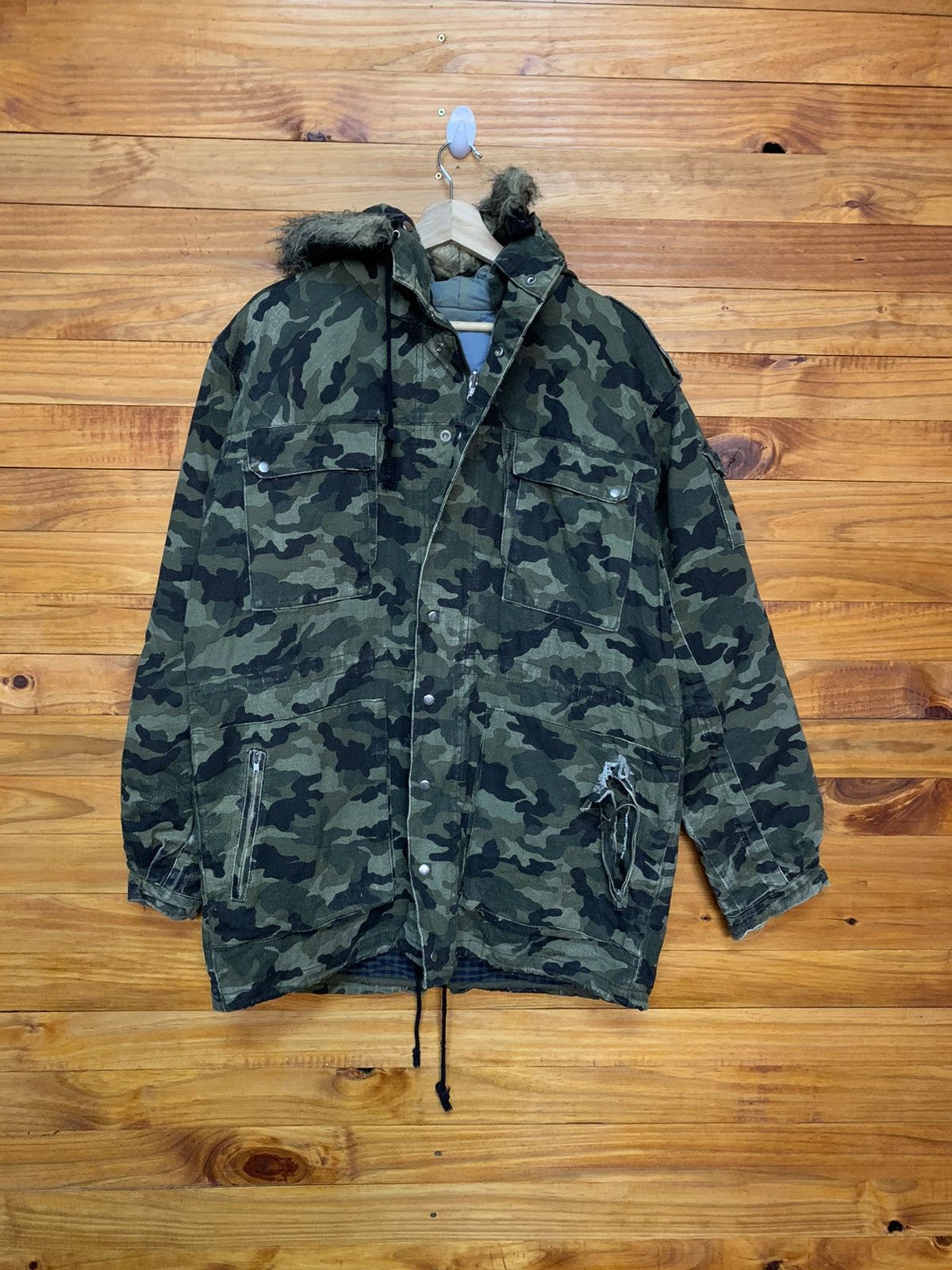 Camouflage Field Parka