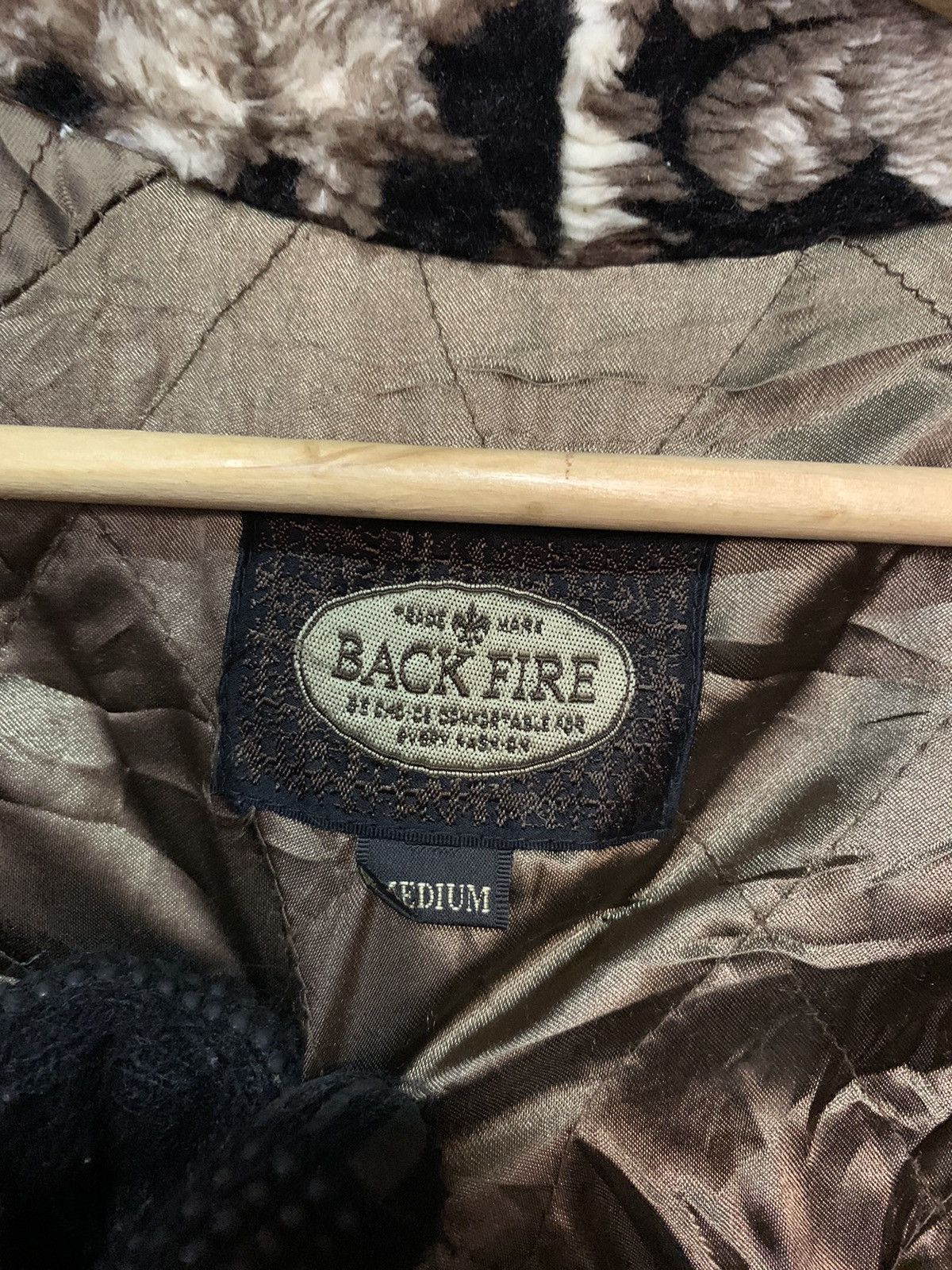 Vintage Vintage Back Fire Nice Design Fleece Jacket Size US M / EU 48-50 / 2 - 9 Thumbnail