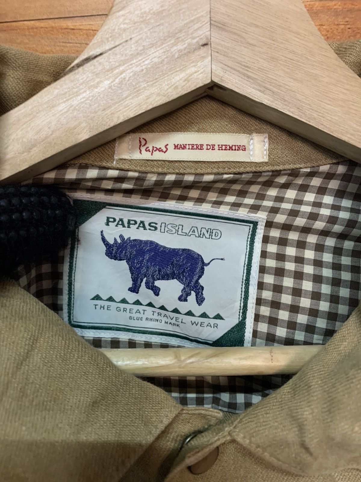 Vintage Vintage Papas Maniere De Heming Travel Jacket Size US L / EU 52-54 / 3 - 4 Thumbnail