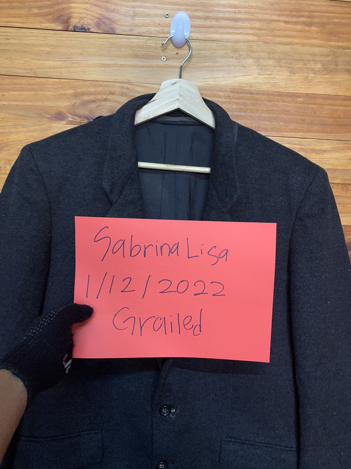 ジャケット・アウター 80s COMMEdesGARCONS HOMME wool half coat COMME DES GARCONS HOMME C101 WOOL COAT BLACK | TODAY CLOTHING